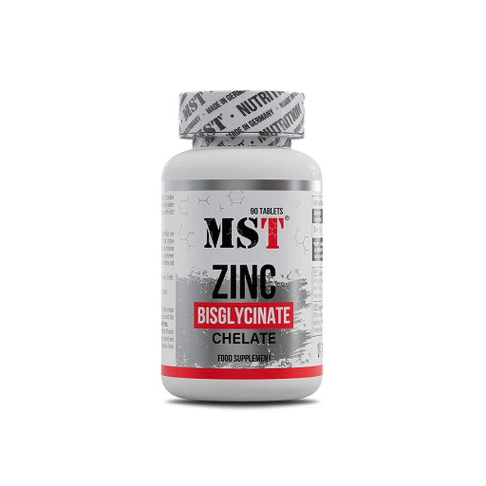 MST Nutrition MST - Zinc Chelate Bisglycinate 90 Tabletten, 90 St.