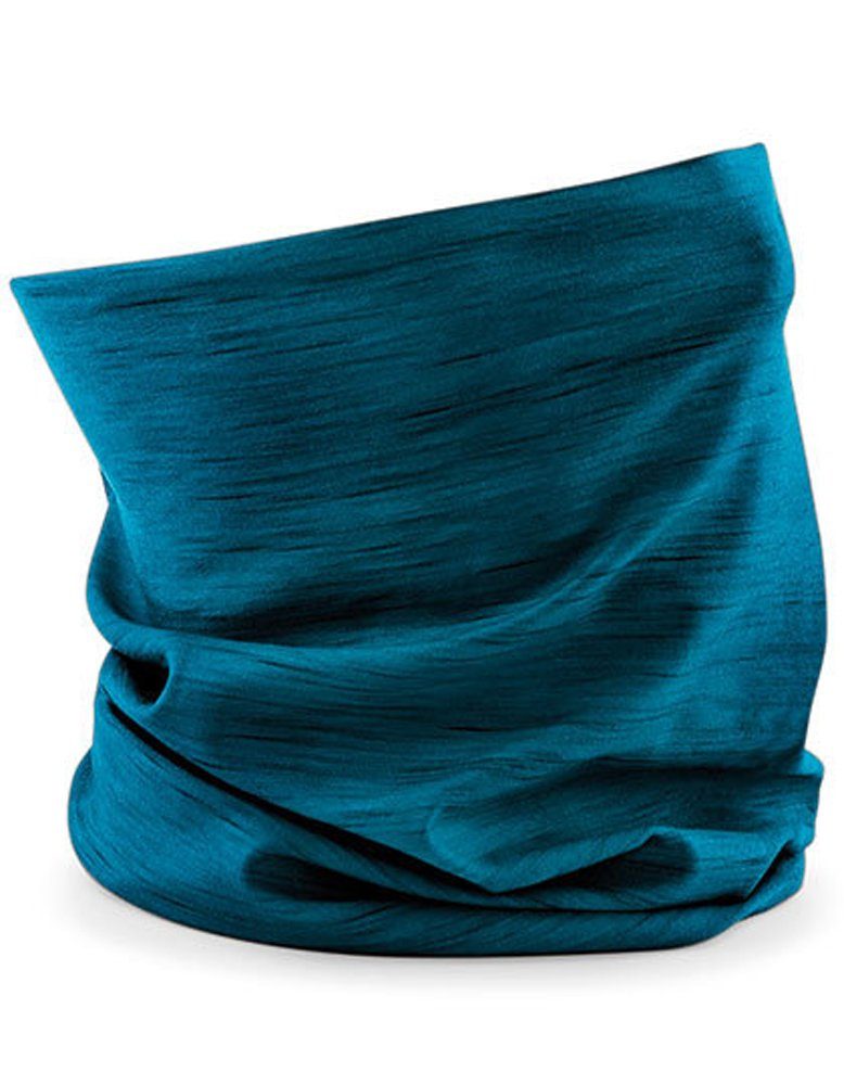 Beechfield® Schlauchschal, Neckwarmer Spacer-Effekt Turquoise Halstuch Gedruckter