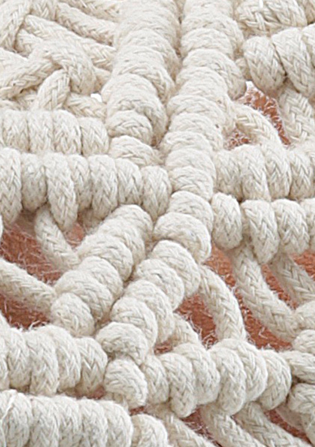 VERBENAS Raga Knots Digital Pantoffel Sommerschuh, Schlappen, Hausschuh in gehäkeltem Look