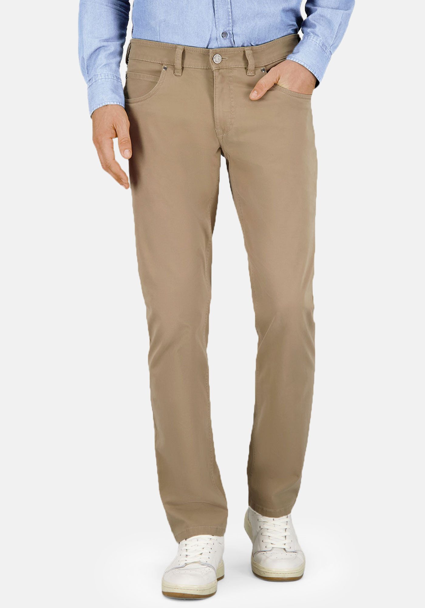 Atelier GARDEUR 5-Pocket-Hose Nevio - REGULAR FIT Baumwoll-Gabardine