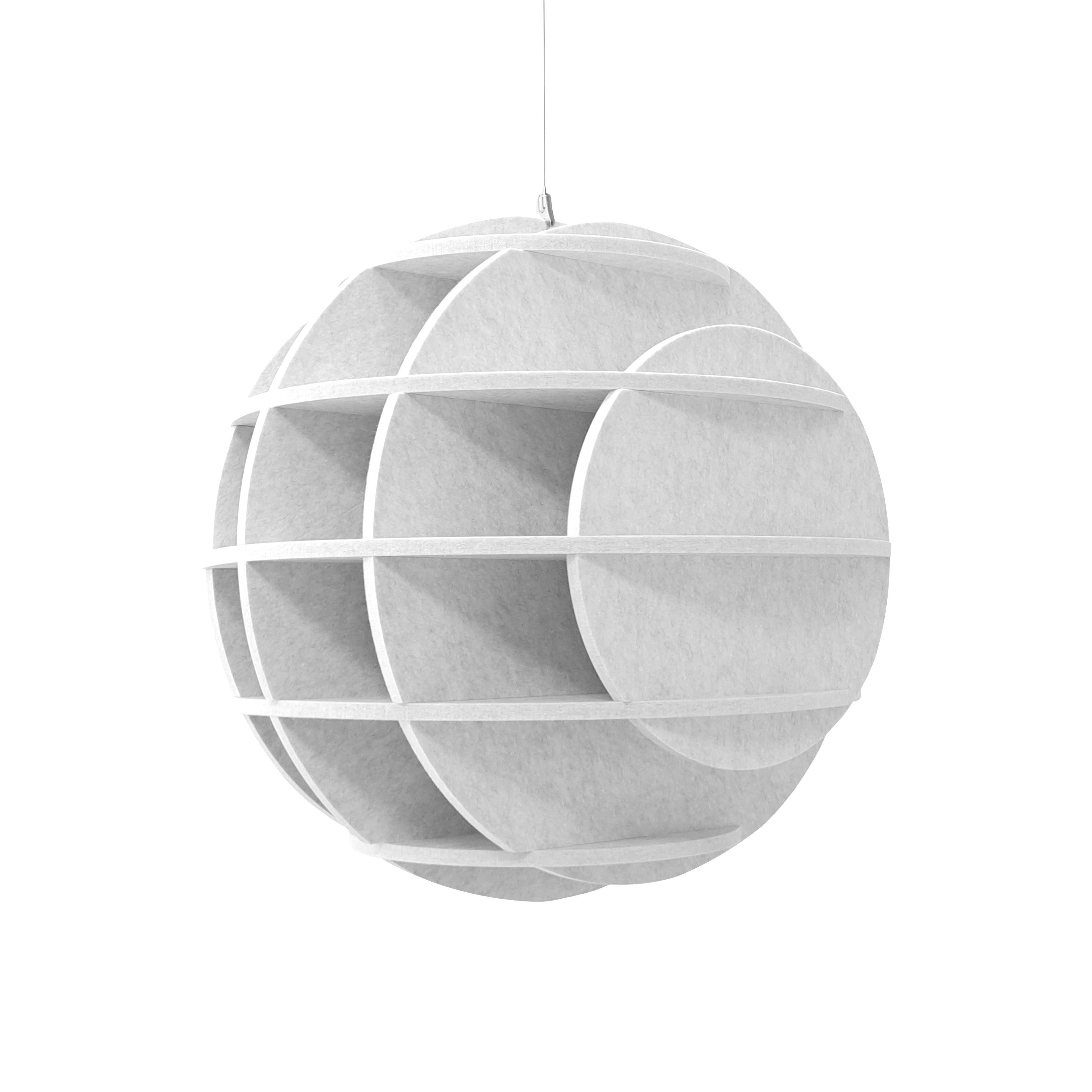 platino24 Schallschutzpaneel platino24 "SATELLITE" 3D-Akustik-Objekt Kugel für optimale Raumakustik, lärmreduzierend, langlebig, geniale Steckverbindung ohne Kleber