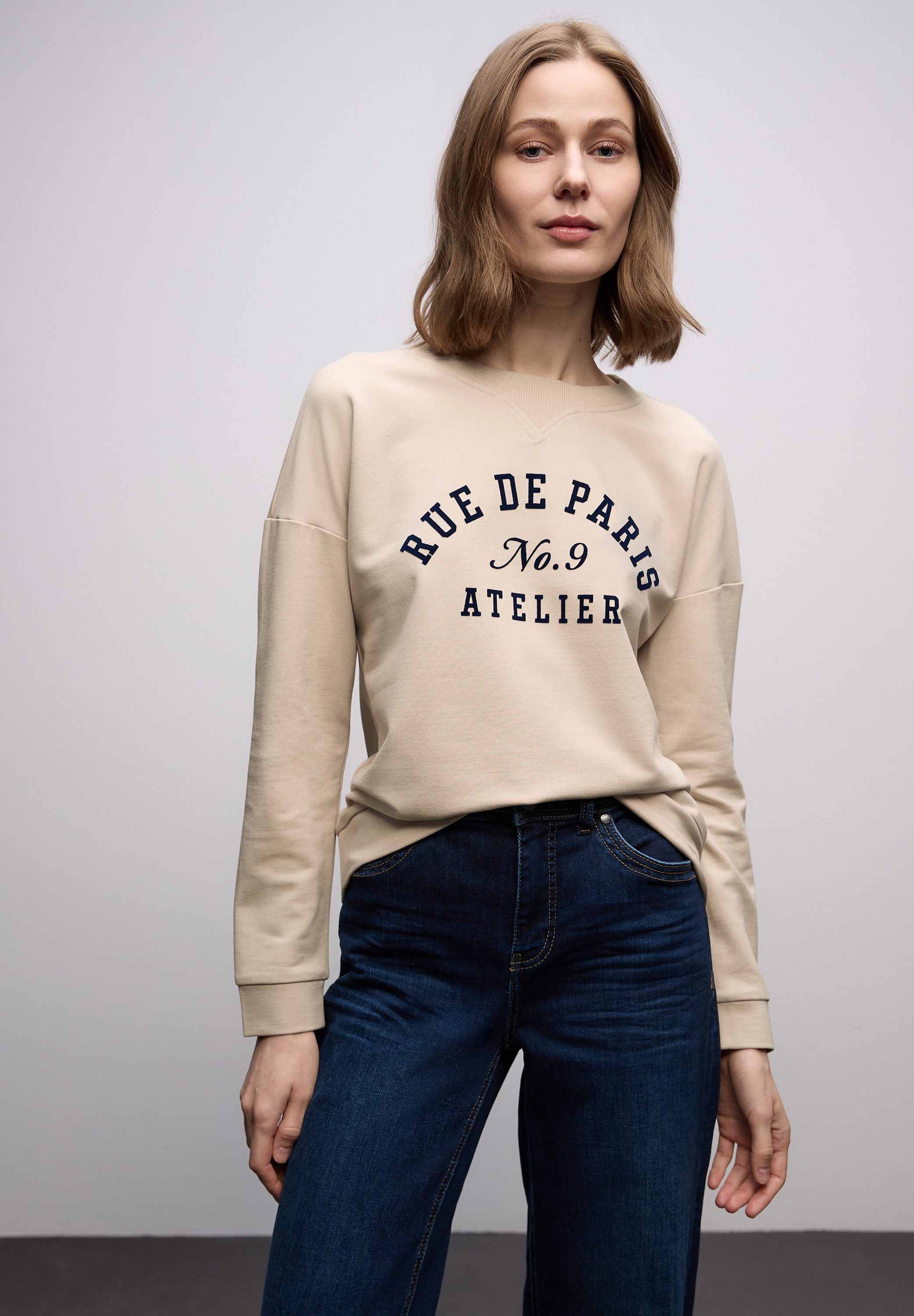 STREET ONE Sweatshirt mit Wording