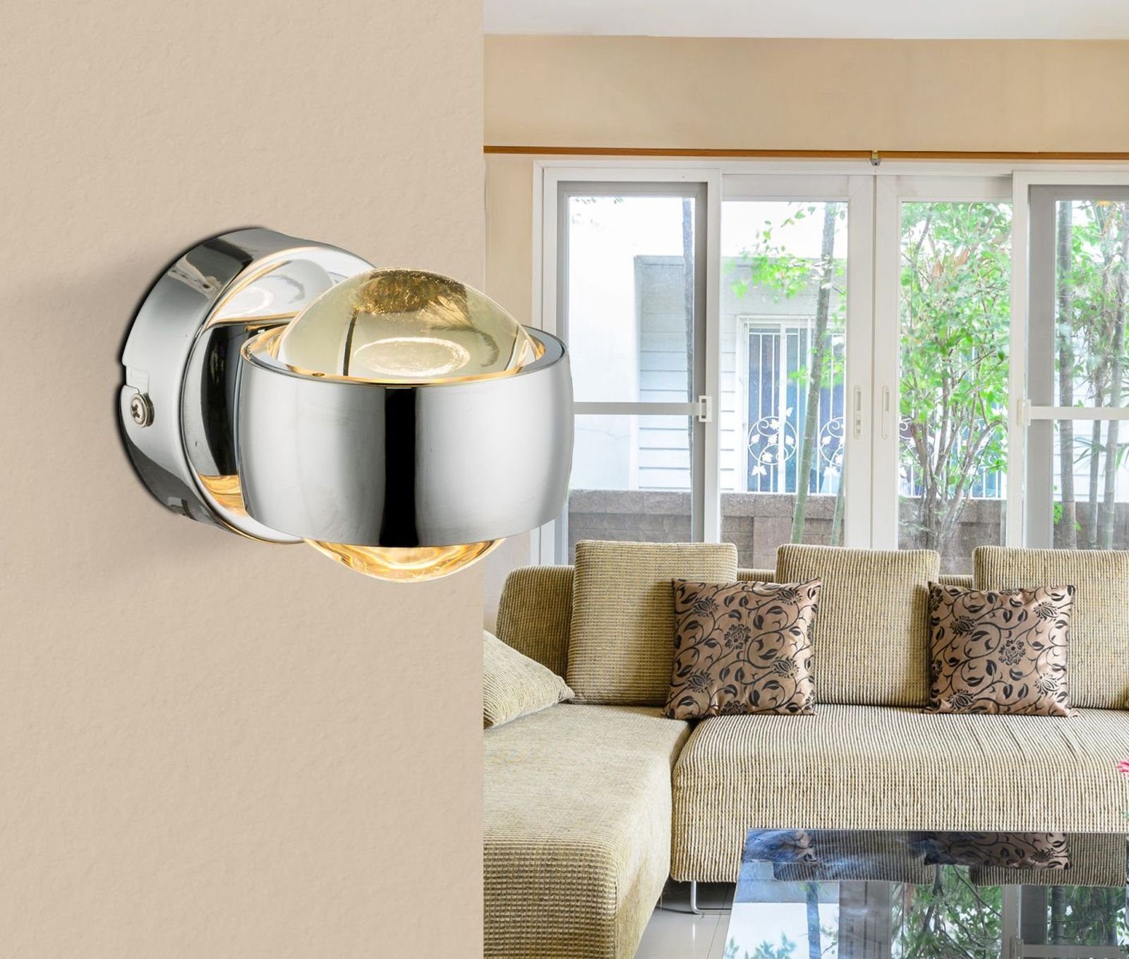 GLOBO LIGHTING Wandleuchte Wandleuchte Innen Wandlampe günstig online kaufen
