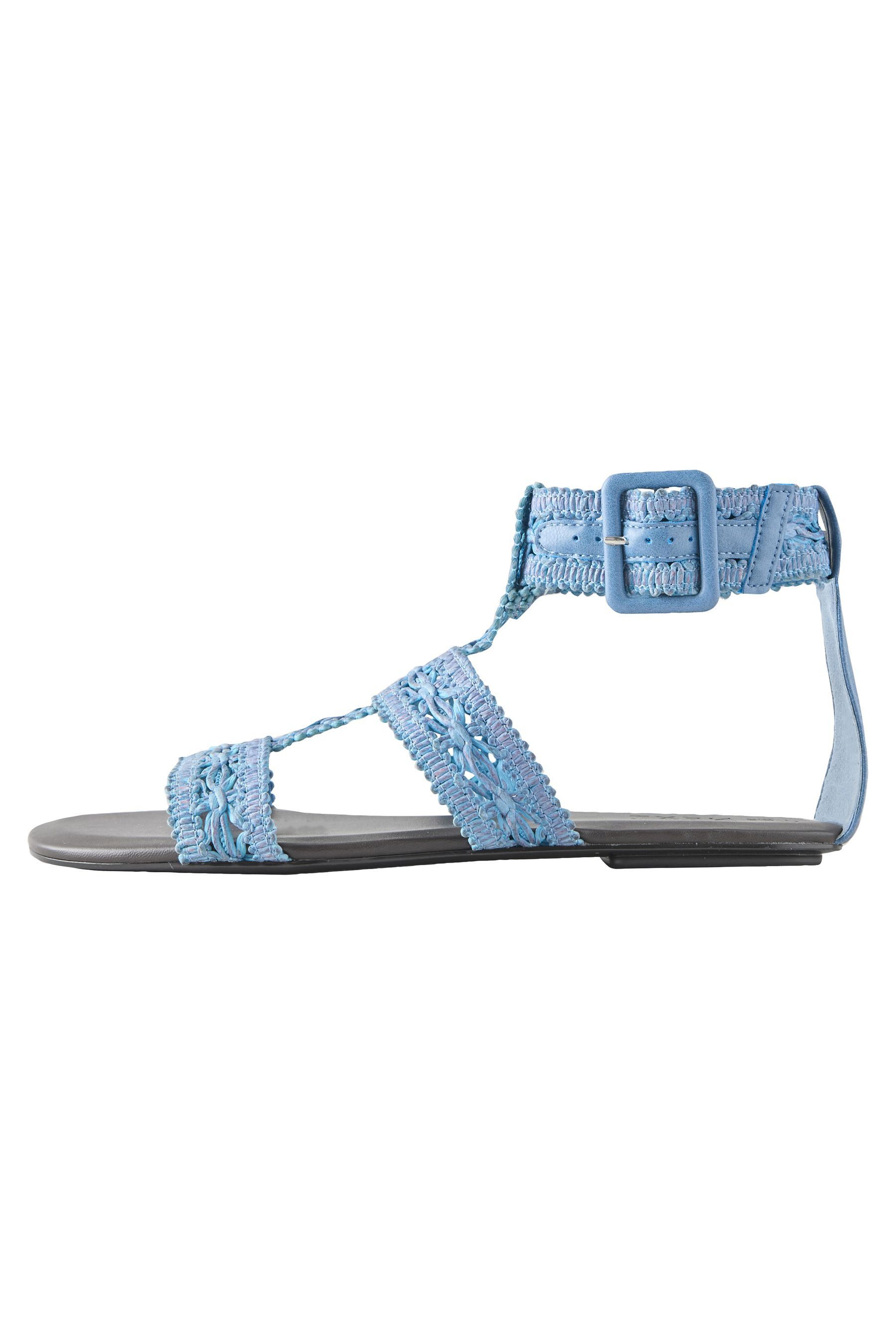 Forever Comfort® Raffia-Römersandalen Römersandale