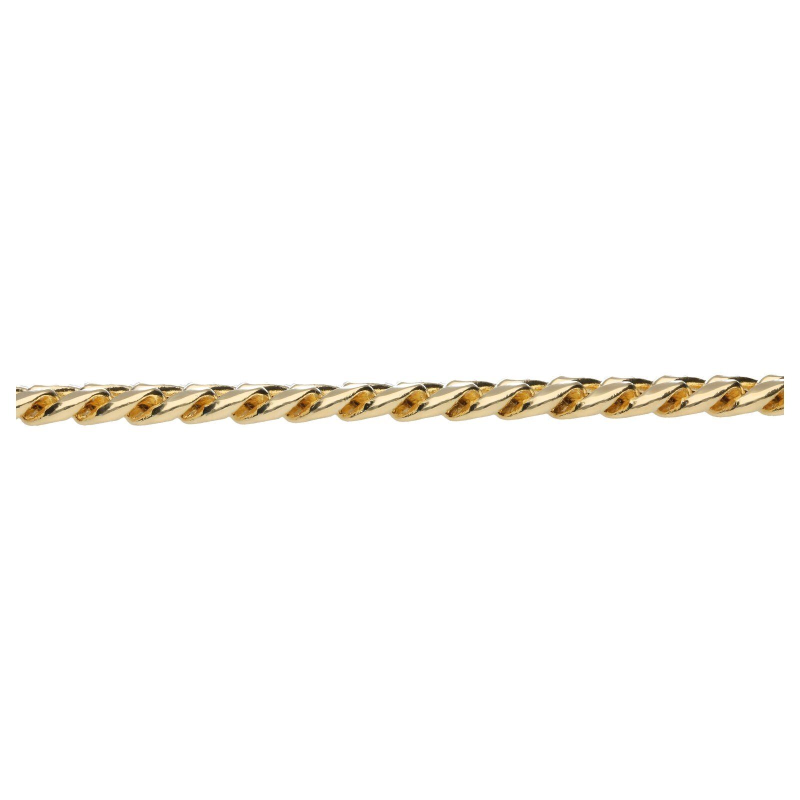 4. Bild von Luigi Merano Armband Panzerkette, Panzerarmband, teilmassiv, Gold 585