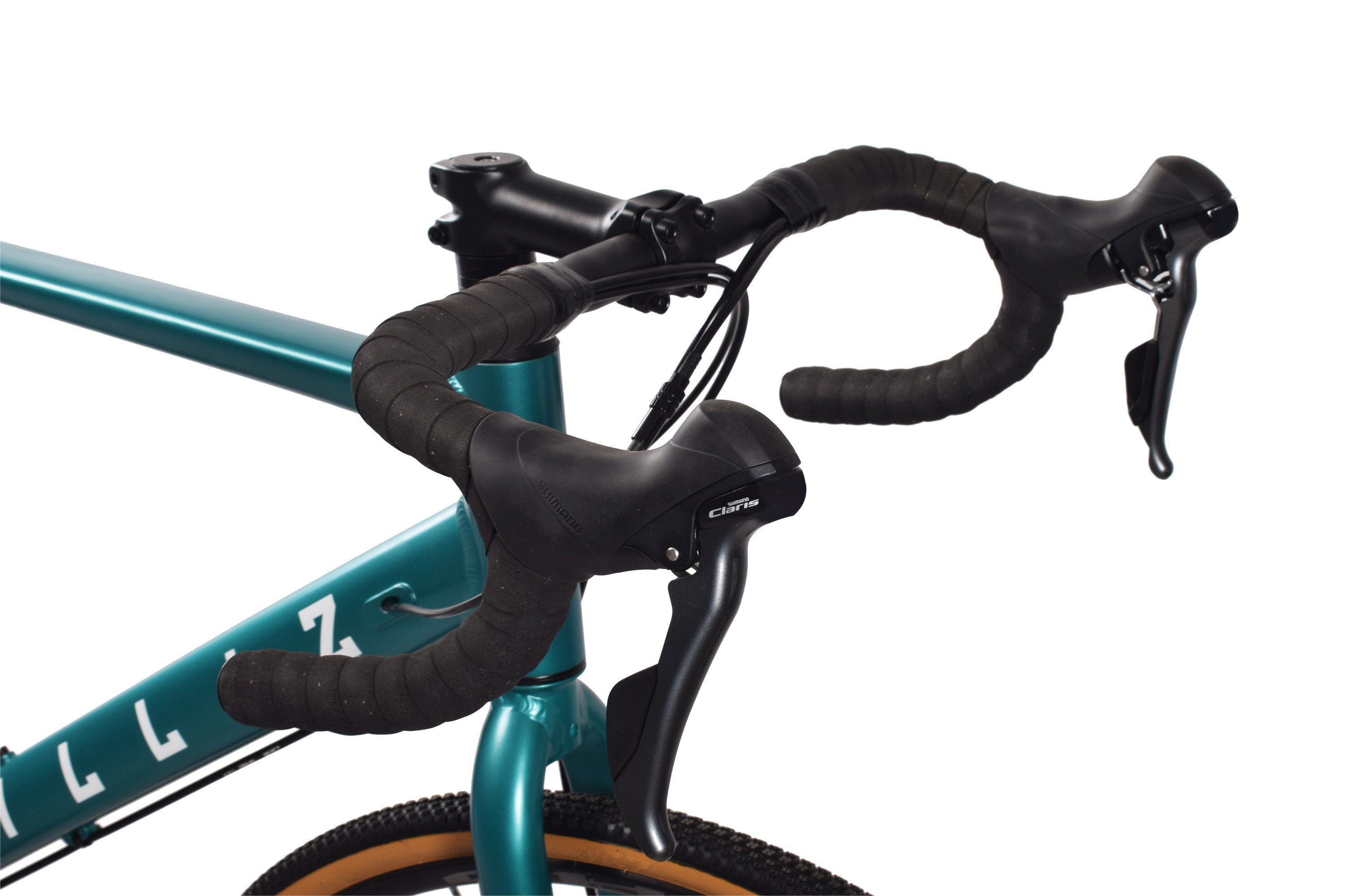 CHILLIZ Gravel Bike CHILLIZ Gravel Bike 28 inch GL.05 green 16-speed Shimano gears, frame size 57 cm, 2 Tektro disc brakes, drop handlebars