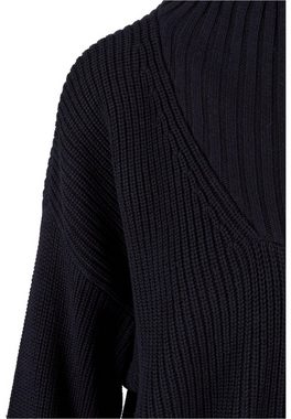 URBAN CLASSICS Strickjacke Urban Classics Damen Ladies Knitted Zip Cardigan (1-tlg)
