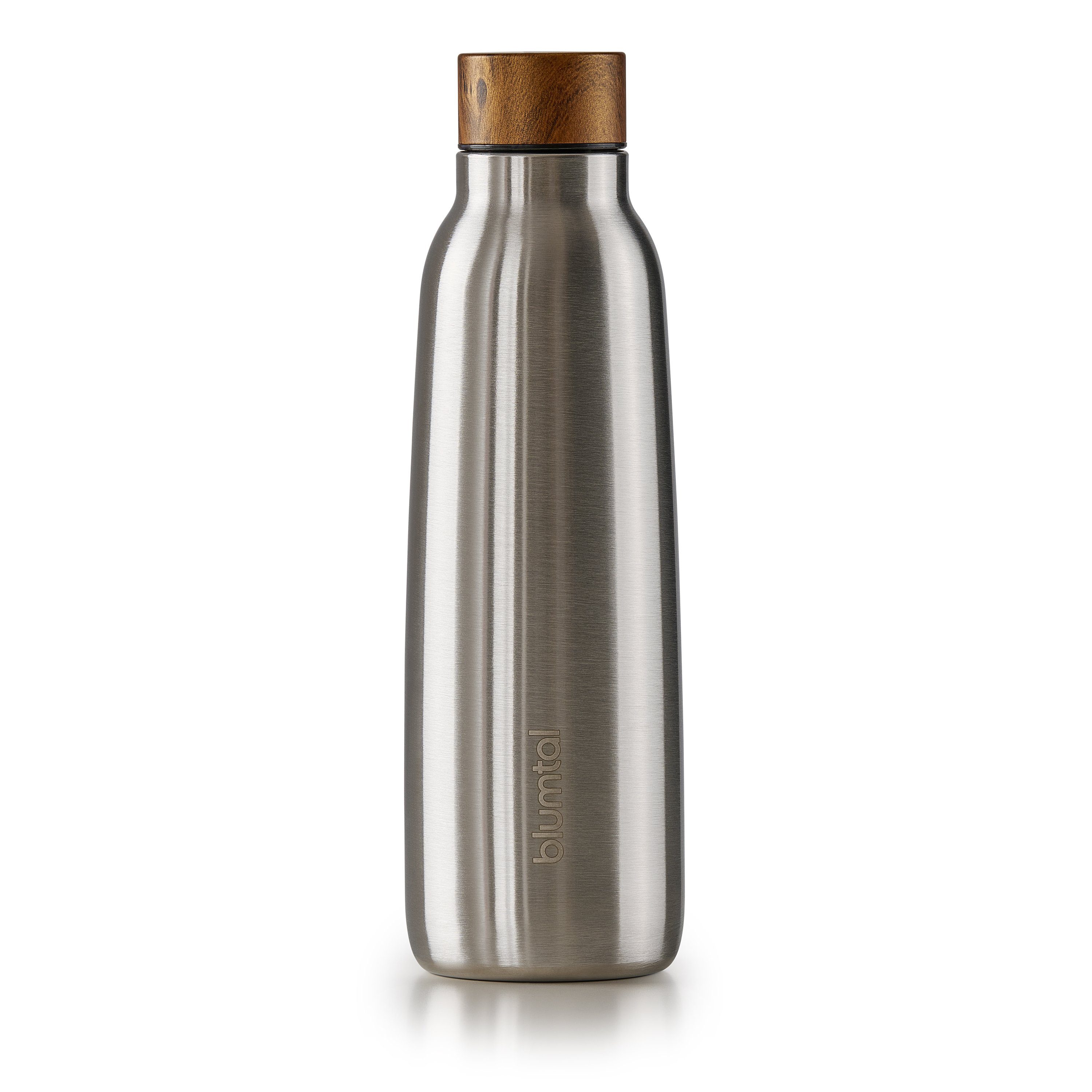 Blumtal Isolierflasche 500ml Trinkflasche Edelstahl Ray - auslaufsichere, BPA-frei, hält 8h heiß/24h kalt