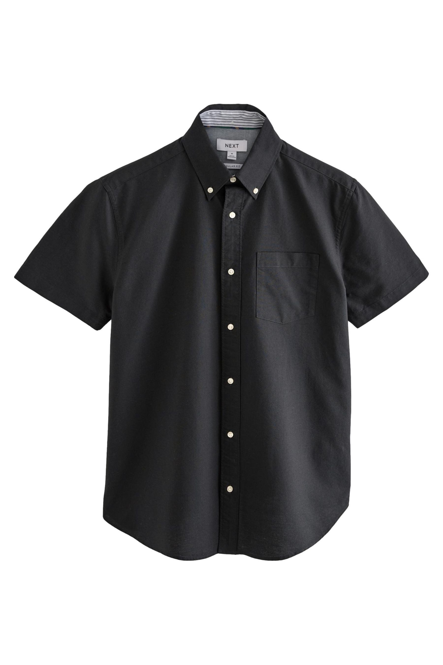 Next Kurzarmhemd Kurzärmeliges Oxford-Hemd (1-tlg) günstig online kaufen