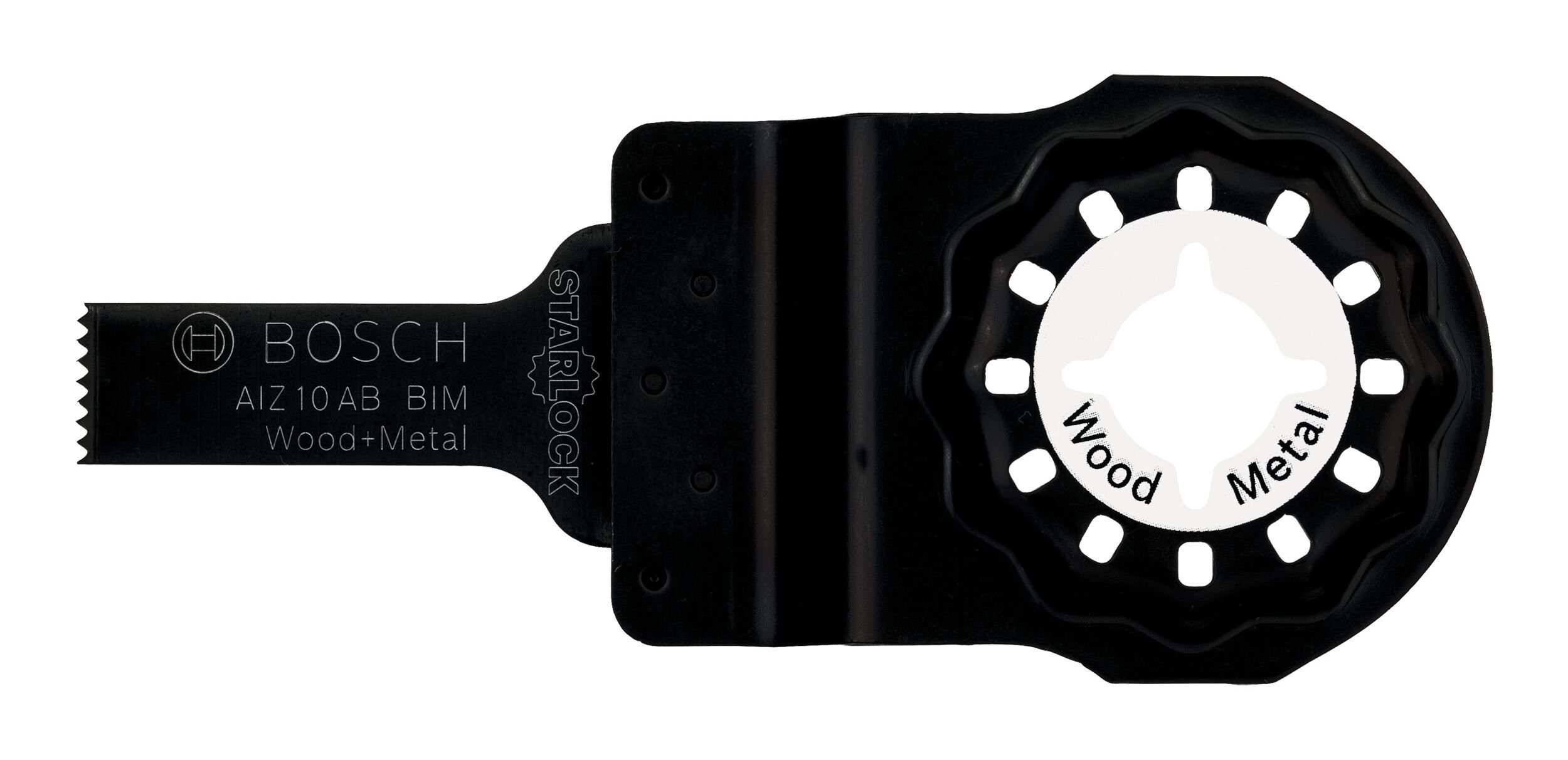 BOSCH Tauchsägeblatt, HCS AIZ 10 AB Starlock Wood and Metal - 10 x 20 mm