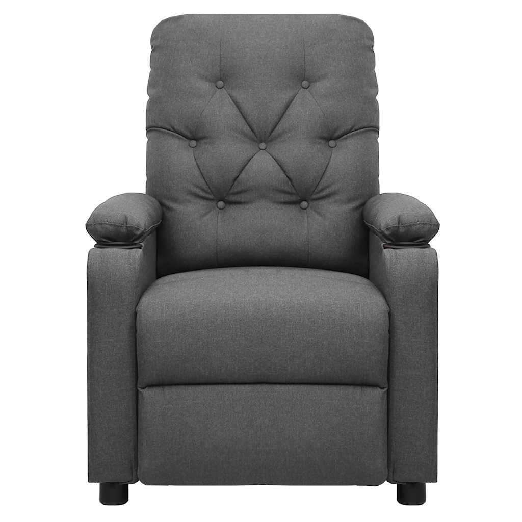 vidaXL Sessel Aufstehsessel Hellgrau Stoff (1-St) günstig online kaufen