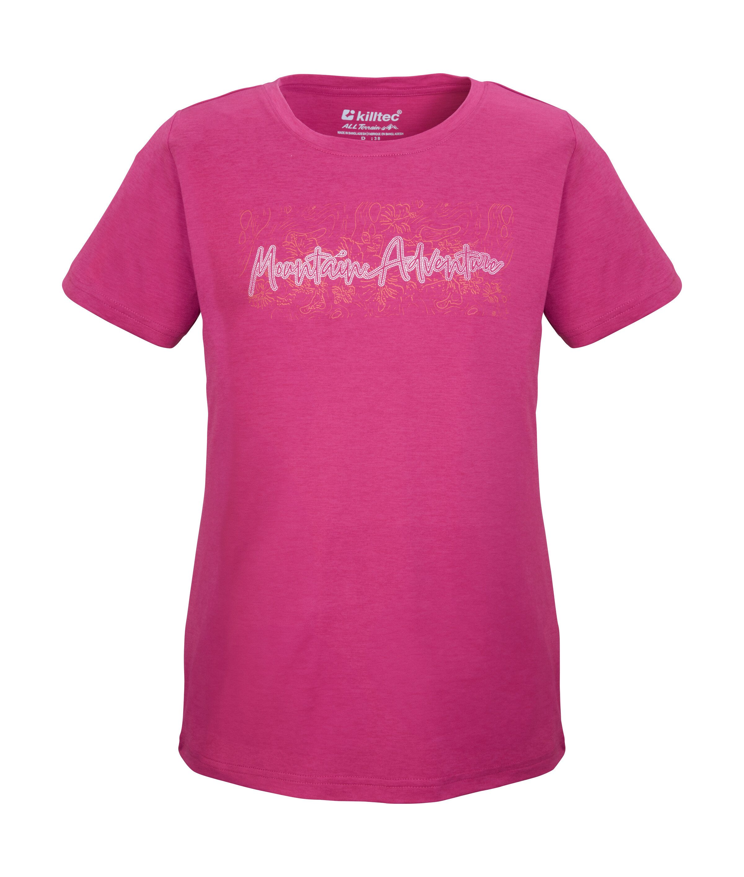 Killtec T-Shirt "KOS 105 WMN TSHRT", Leichtes, elastisches, schnelltrocknen günstig online kaufen
