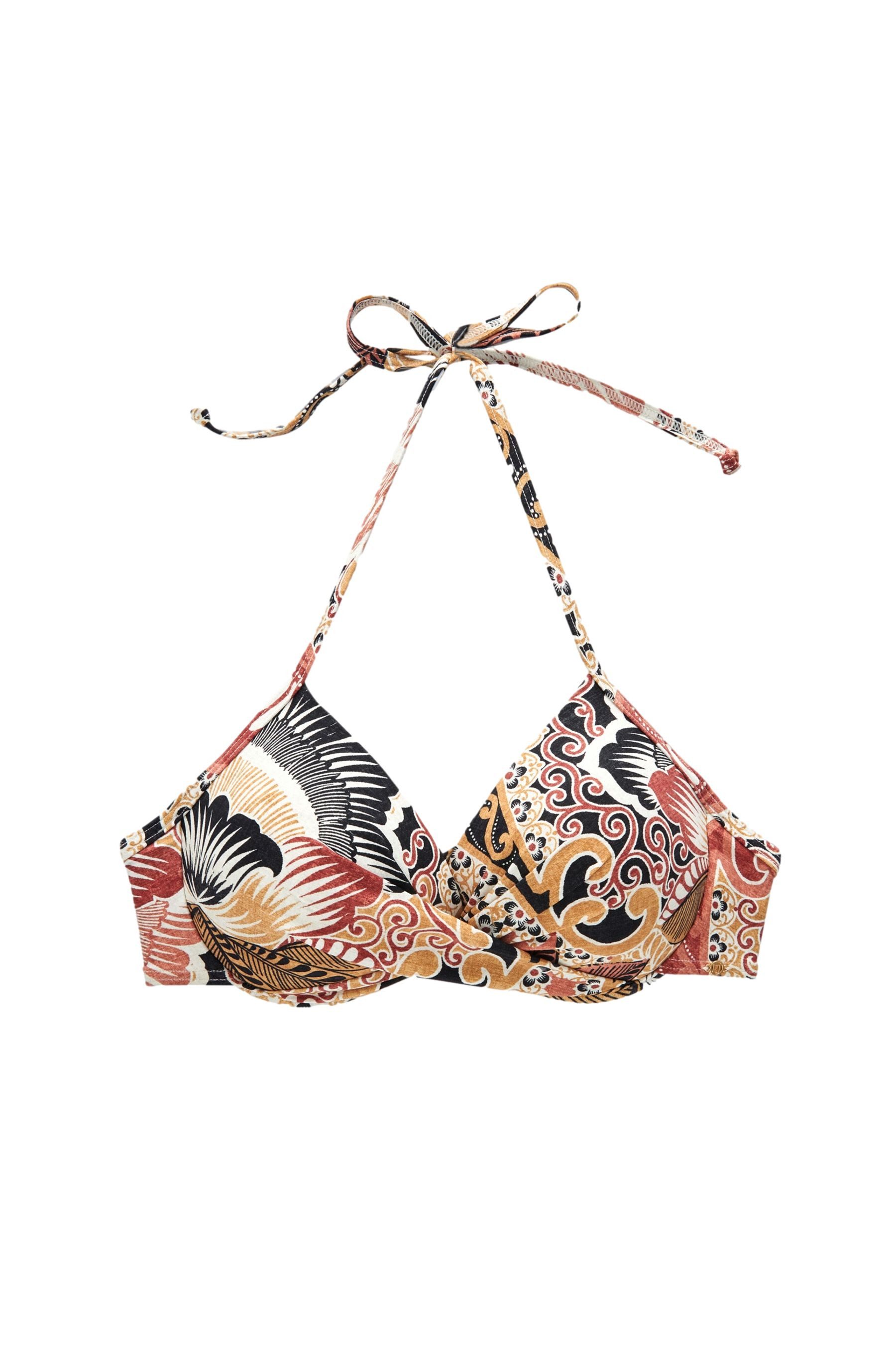 Next Bügel-Tankini-Top Wattiertes Bikini-Oberteil mit Bügeln günstig online kaufen