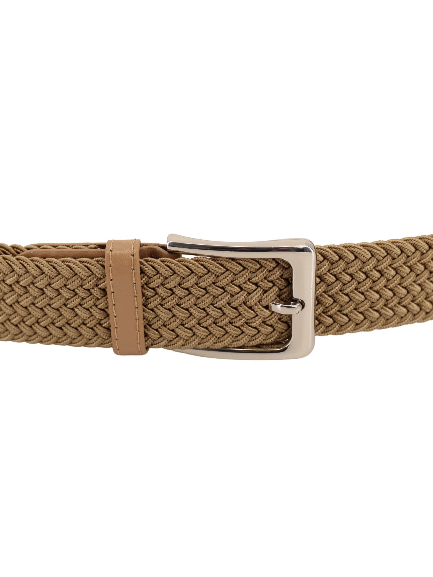 Adel Accessoires Flechtgürtel Unisex Flechtgürtel – Elastisch, 3,5 cm breit, in 15 Farben Dehnbar, ohne Lochsystem, individuell verstellbar