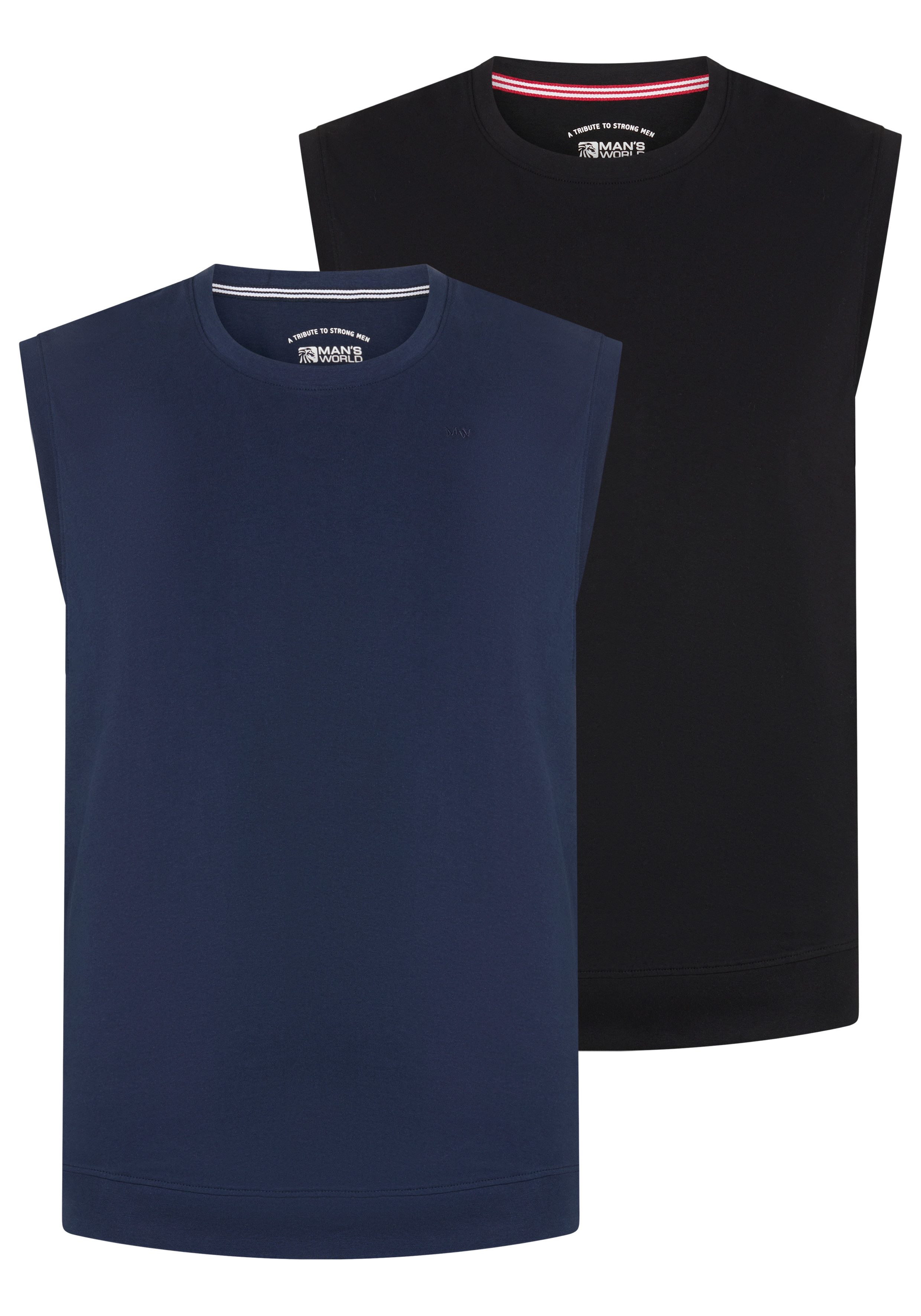 Man's World Plus Muscleshirt auch in Grosse Größen bis Gr. 7XL Bauch-Fit (2 günstig online kaufen