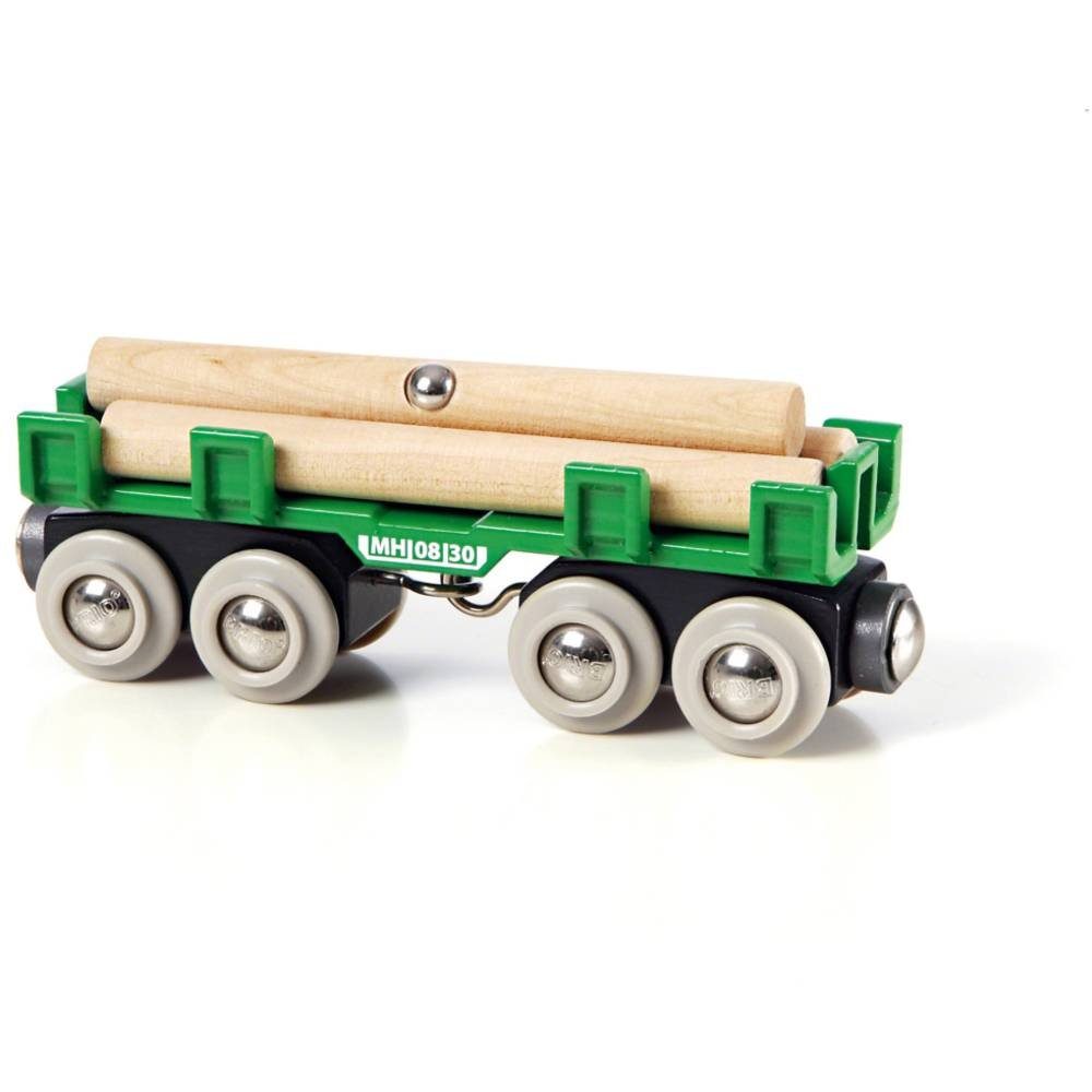 BRIO® Spielzeugeisenbahn-Lokomotive Waggon mit Holzladung 33696002 günstig online kaufen