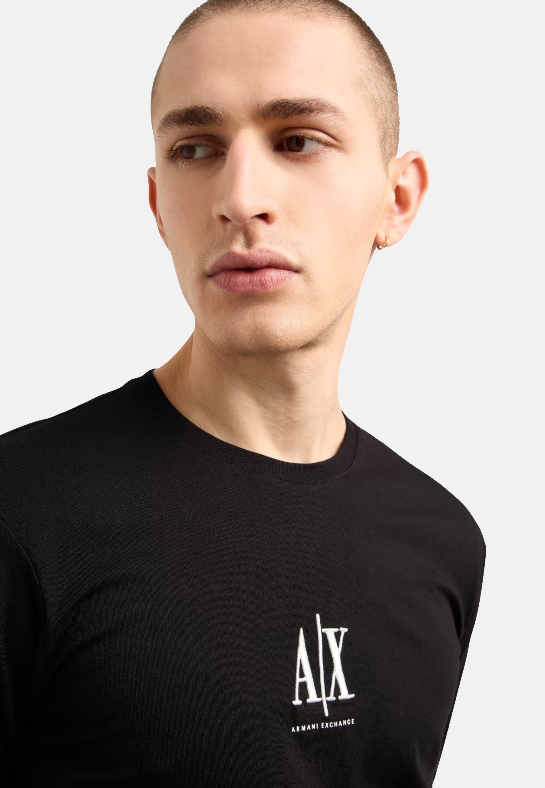 AIX ARMANI EXCHANGE Longsleeve Langarmshirt Longsleeve (1-tlg)