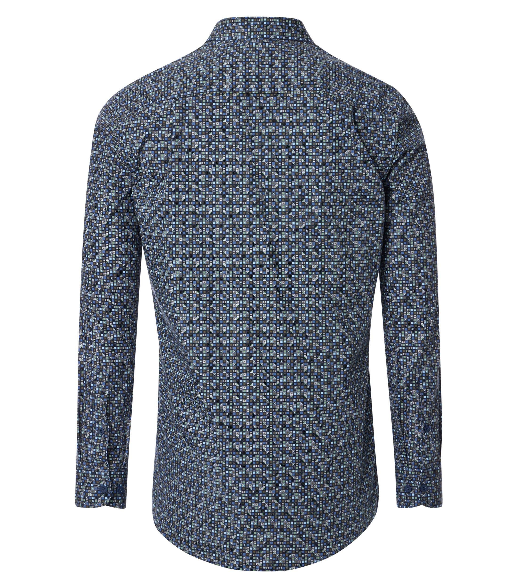 Redmond Langarmhemd Druck Comfort Fit