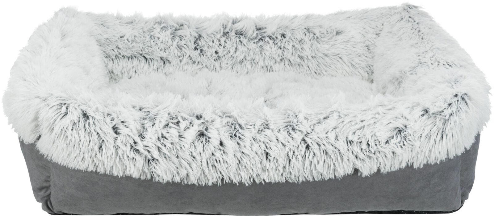 TRIXIE Hundebett Bett Harvey - grau/weiß-schwarz - 60 × 50 cm