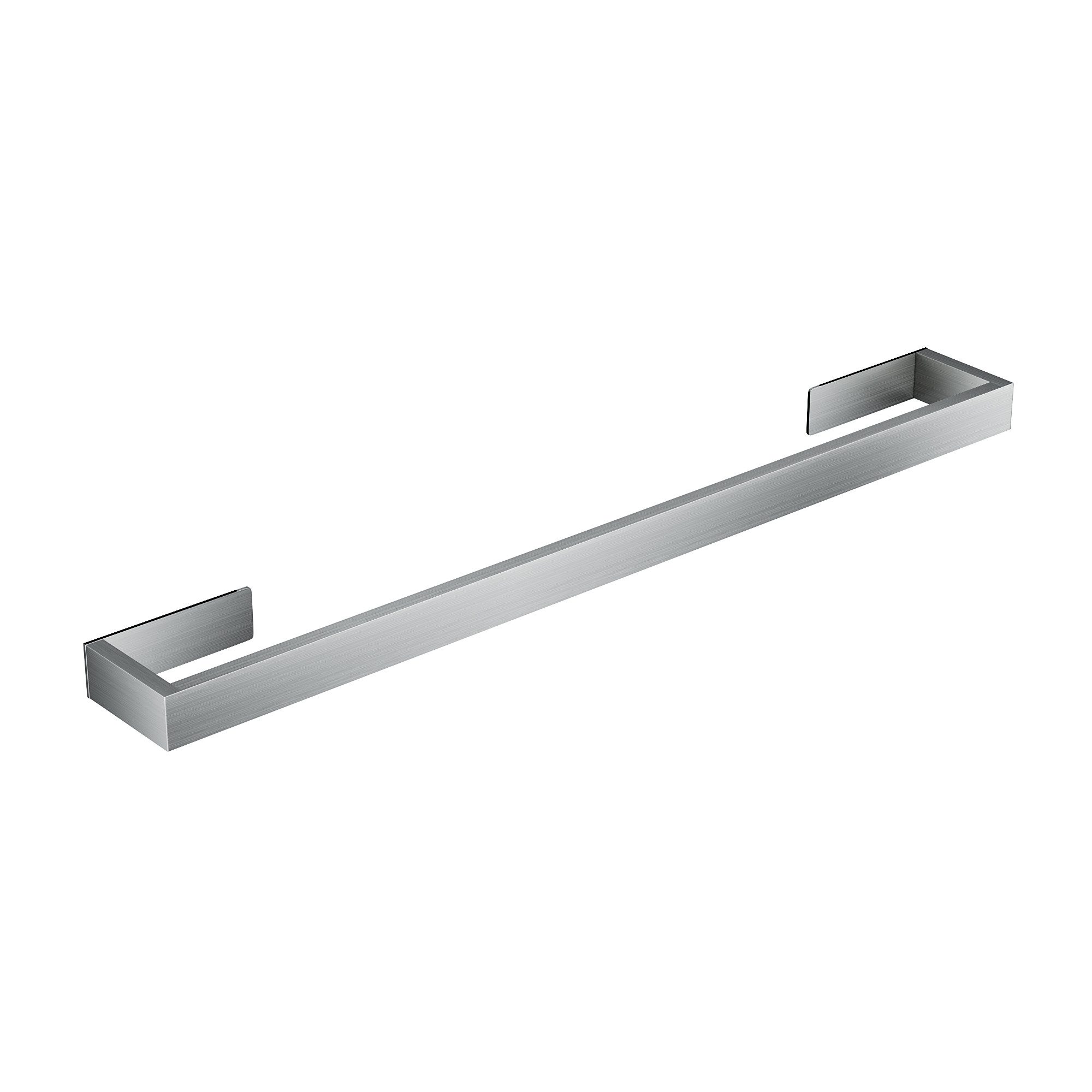 SONNI Handtuchhaken Handtuchstangen ohne bohren Edelstahl 60cm Schwarz/Silb günstig online kaufen