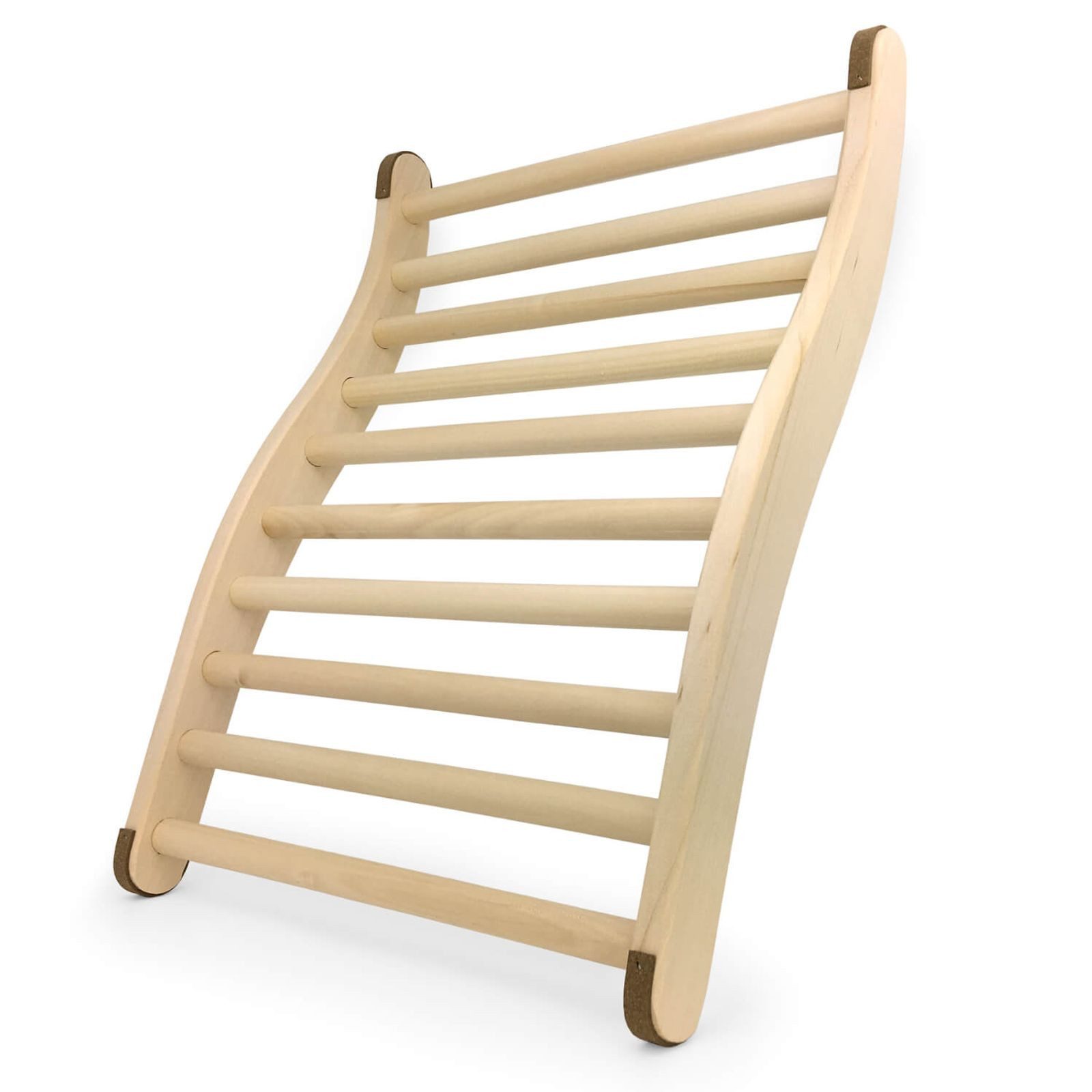 Gravidus Sauna-Rückenlehne Rückenlehne ergonomische S-Form Sauna Saunazubeh günstig online kaufen