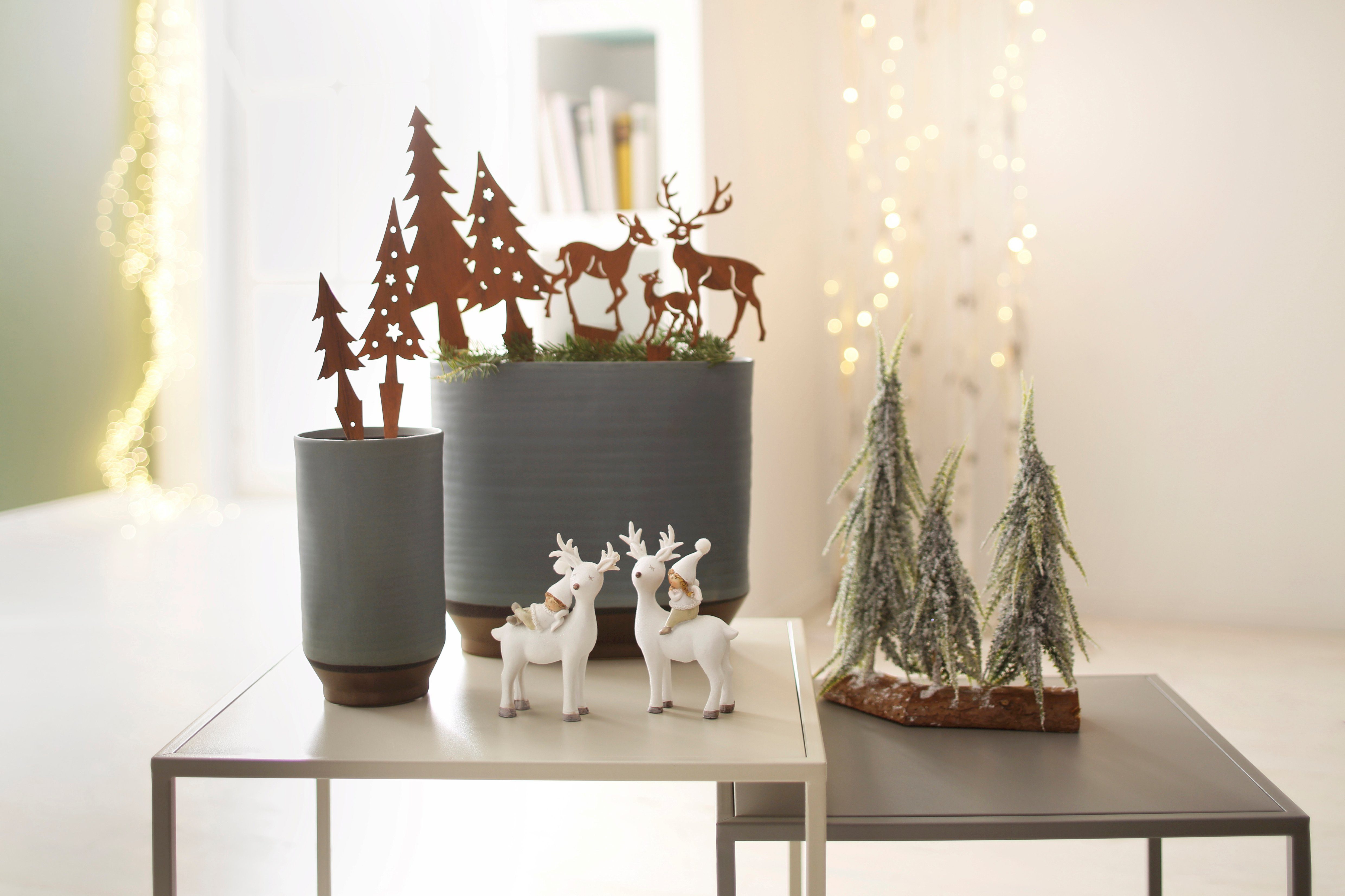 Dreams Gartenstecker »Waldszene« (Set, 7-St) in Rostoptik-kaufen