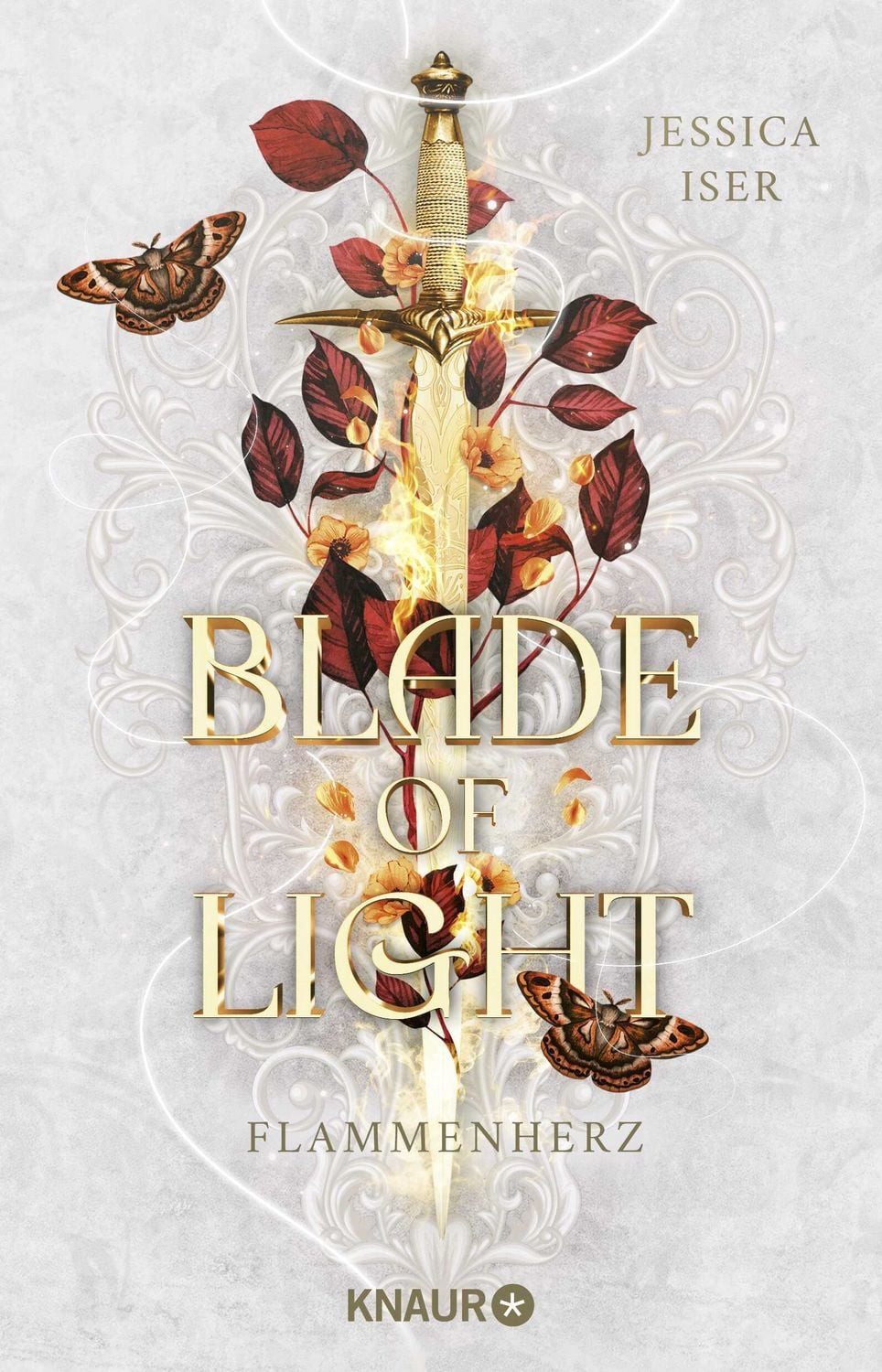 Blade of Light. Flammenherz / Jessica Iser, Roman, Das epische Finale der Romantasy-Dilogie voller dunkler Magie, politischer Intrigen und verbotener Liebe
