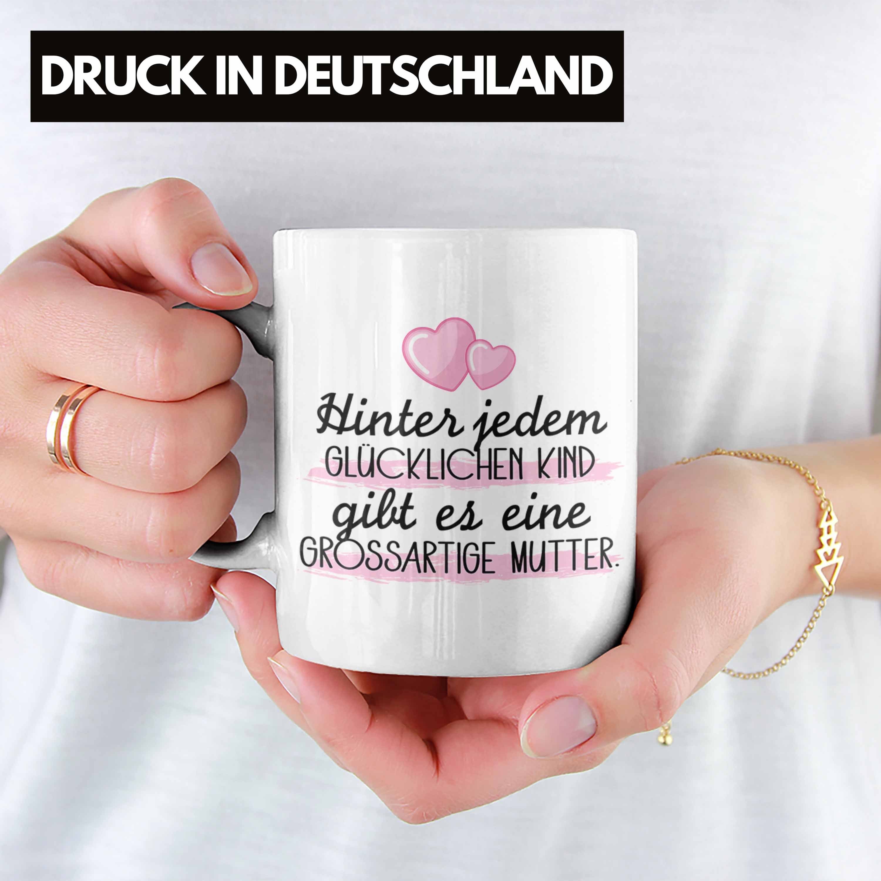 Trendation Tasse - Muttertag Geschenk Muttertagsgeschenk Trendation Tochter für Beste Tasse Danke Mama Geburtstag Kinder von Weihnachten Weiss Mutter Lustig Sohn Mama