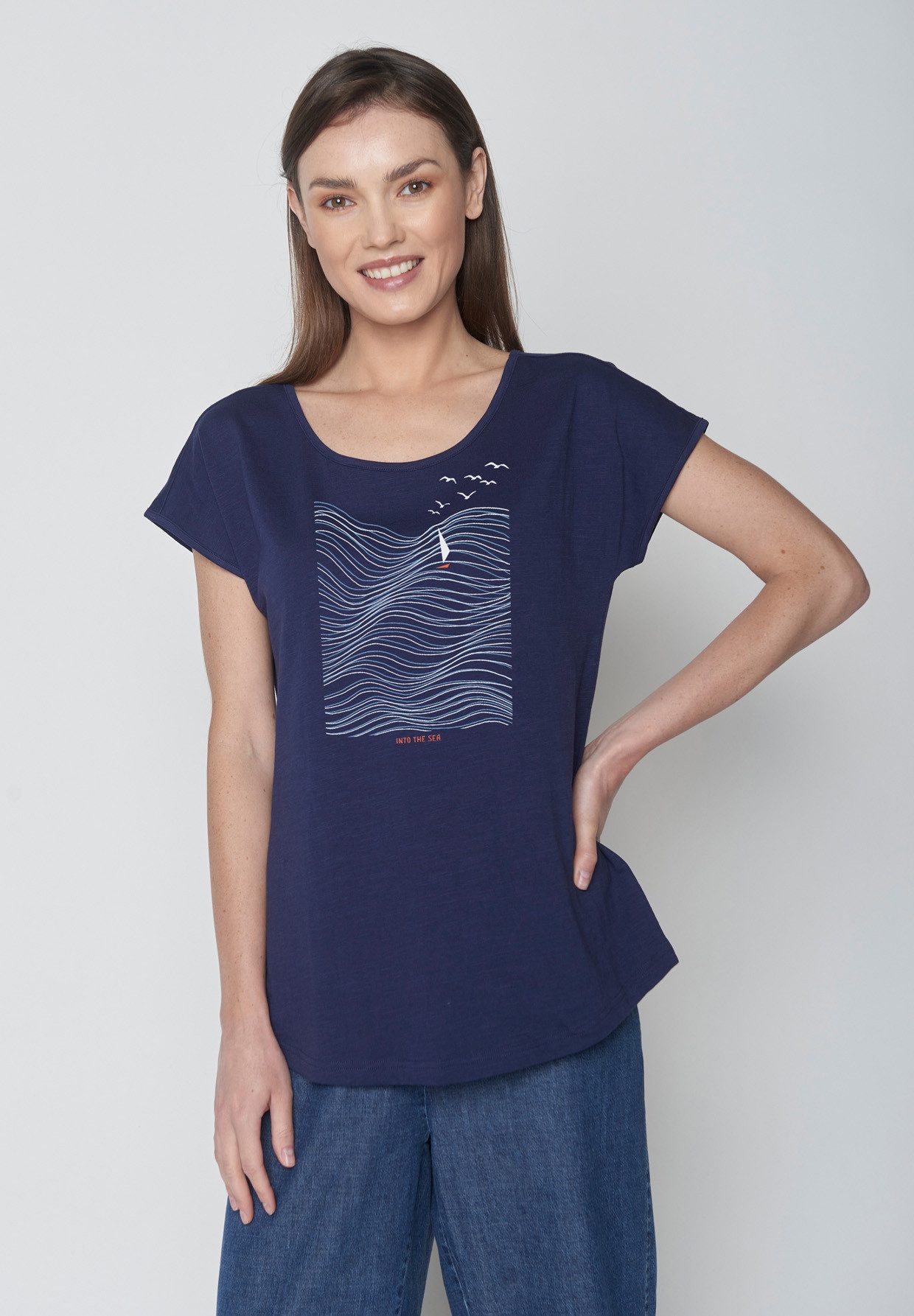 GreenBomb T-Shirt Nature High Sea