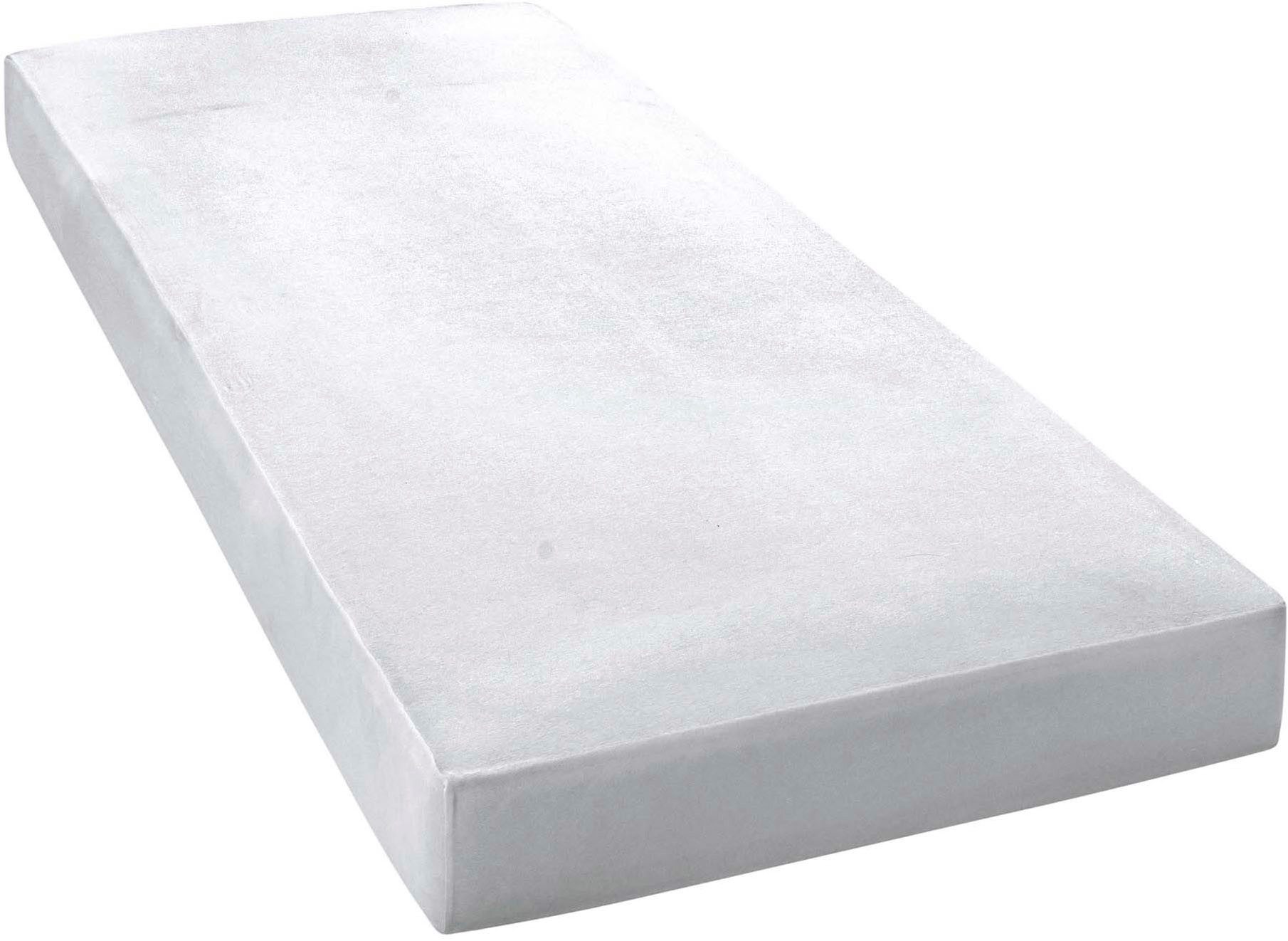 Janine Spannbettlaken ELASTIC 5002 Jersey Bettlaken mit Elasthan, 190 g/m², Jersey-Elasthan, Gummizug: rundum, (1 Stück), für Matratzen bis 35 cm Höhe, 95% Baumwolle, hochwertig, langlebig