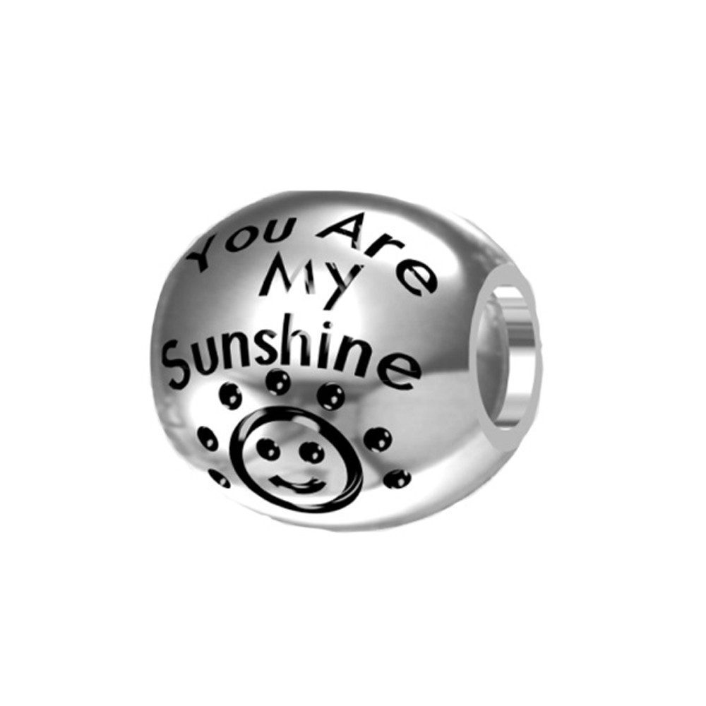 PANDACHARMS Bead You are my Sunshine Charm für Charm Armband, 925er Sterlin günstig online kaufen
