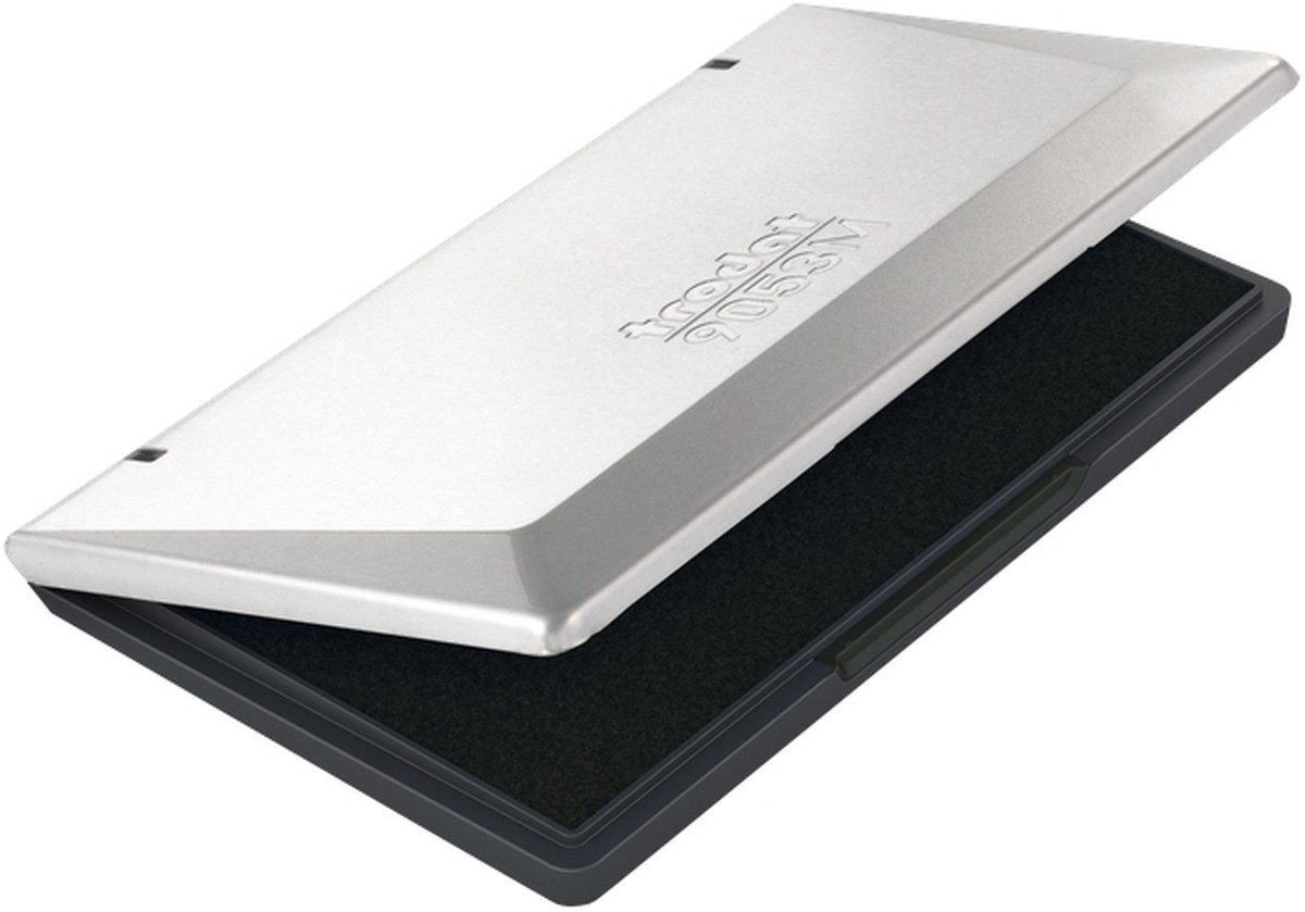 TRODAT Марки Маркиkissen 9053M 16x9cm Metalldeckel schwarz