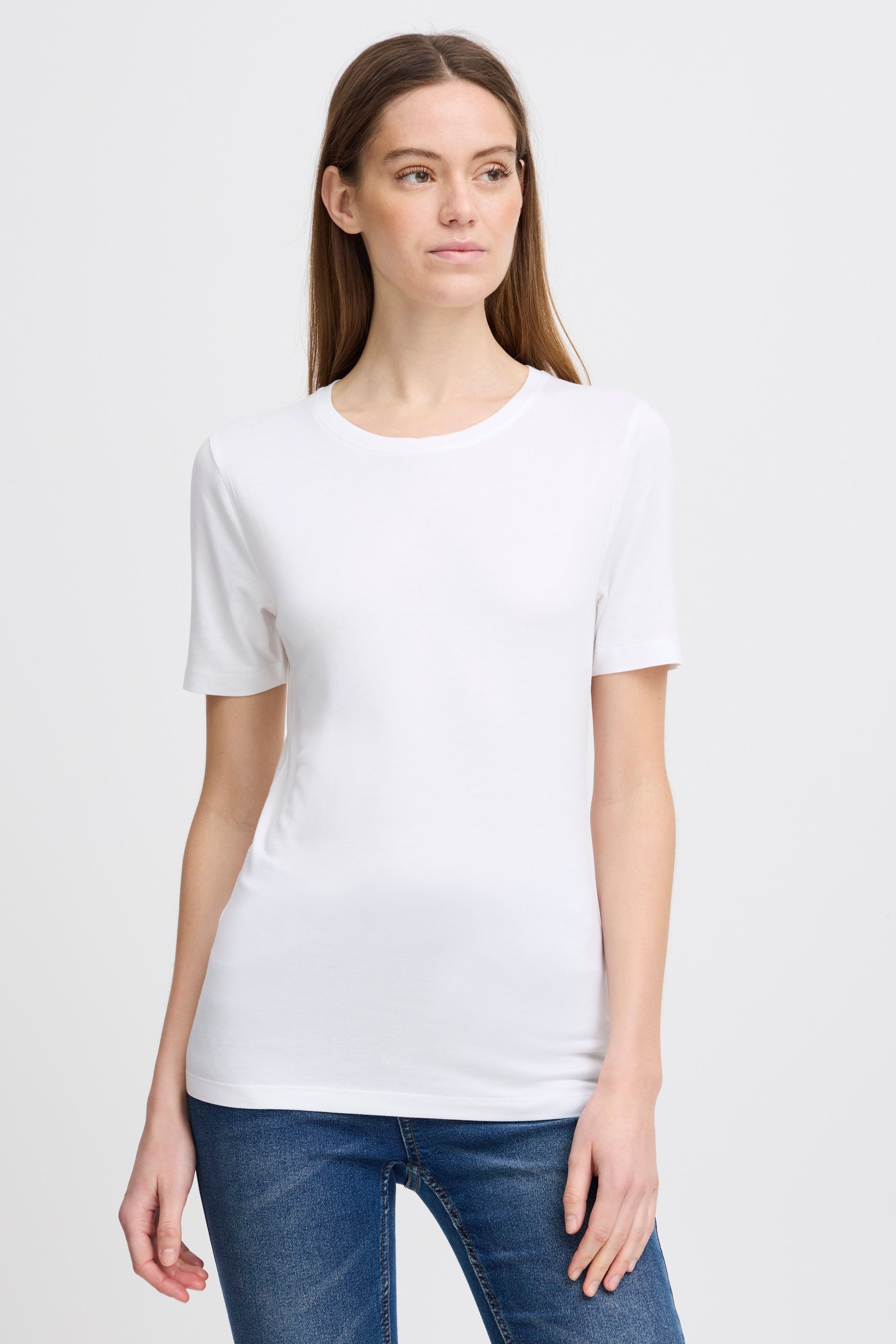 OXMO T-Shirt OXJessa Basic T-Shirt mit Rundhals günstig online kaufen