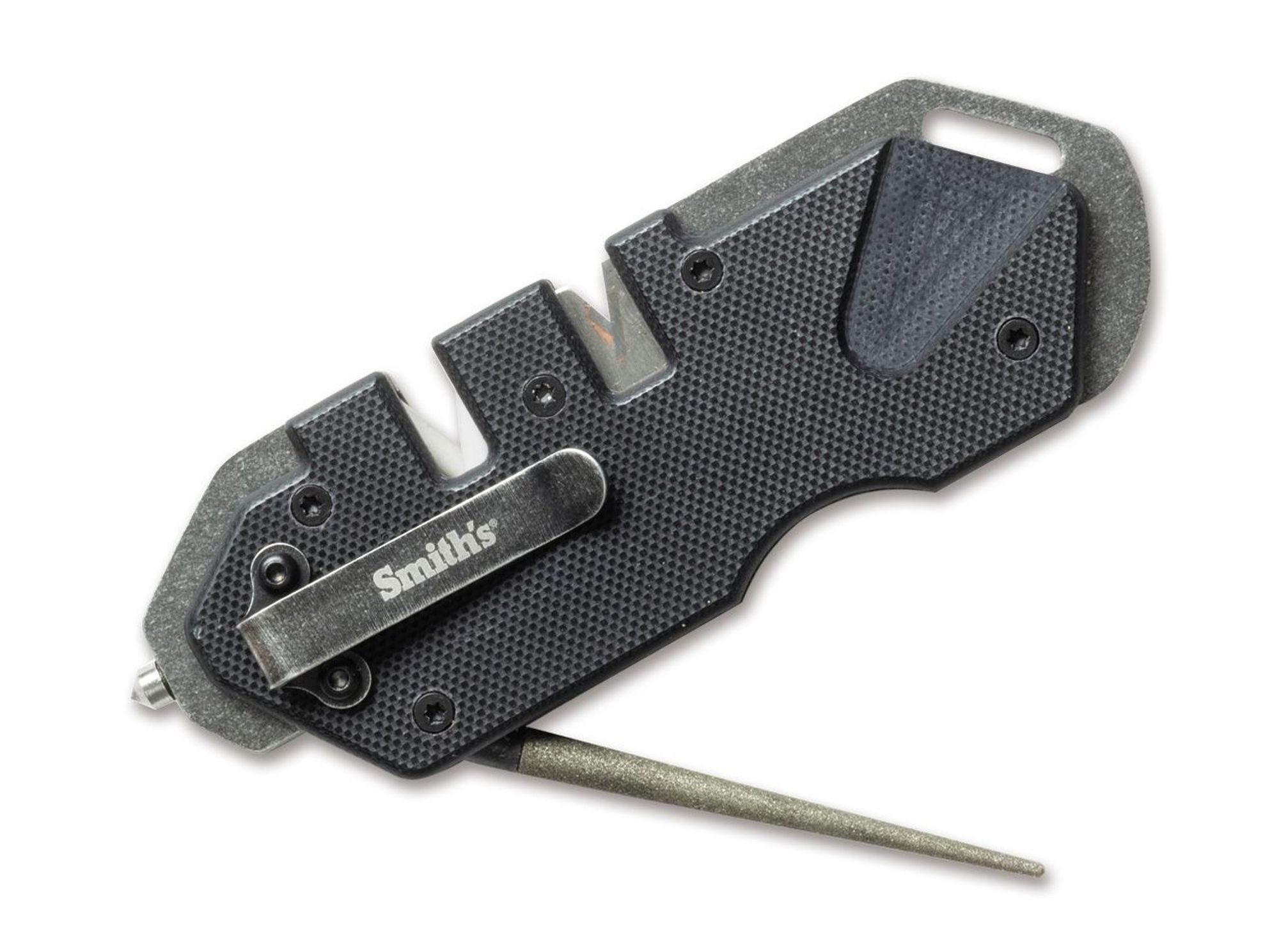 Smiths Messerschärfer Smith's Tactical Pocket Pal Black