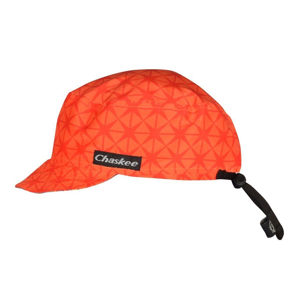 Chaskee Schirmmütze Chaskee Reversible Cap Microfaser Junior TripStar Wendecap orange