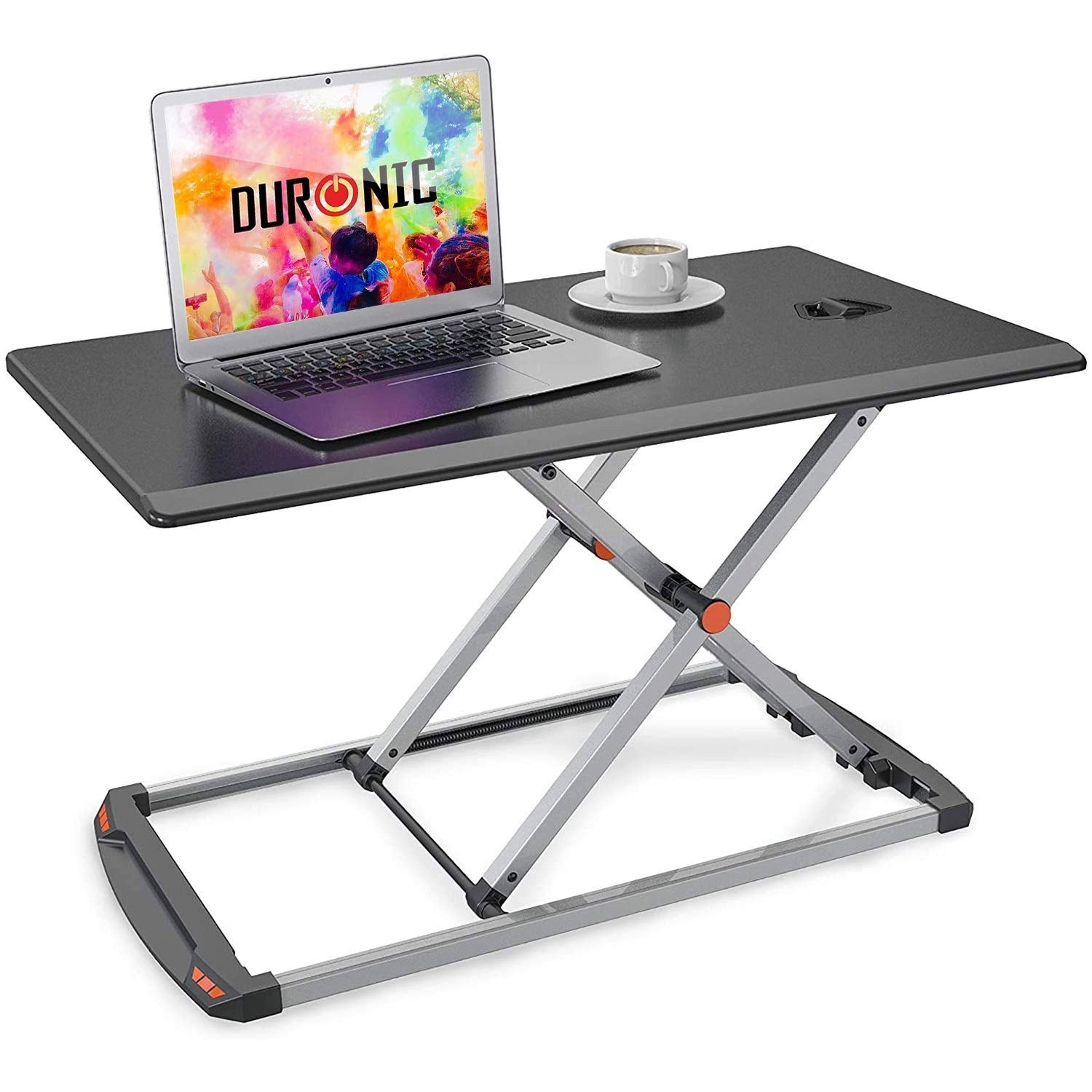 Duronic Schreibtischaufsatz, DM05D11BK Computertisch, Schreibtischaufsatz 74 x 43 cm