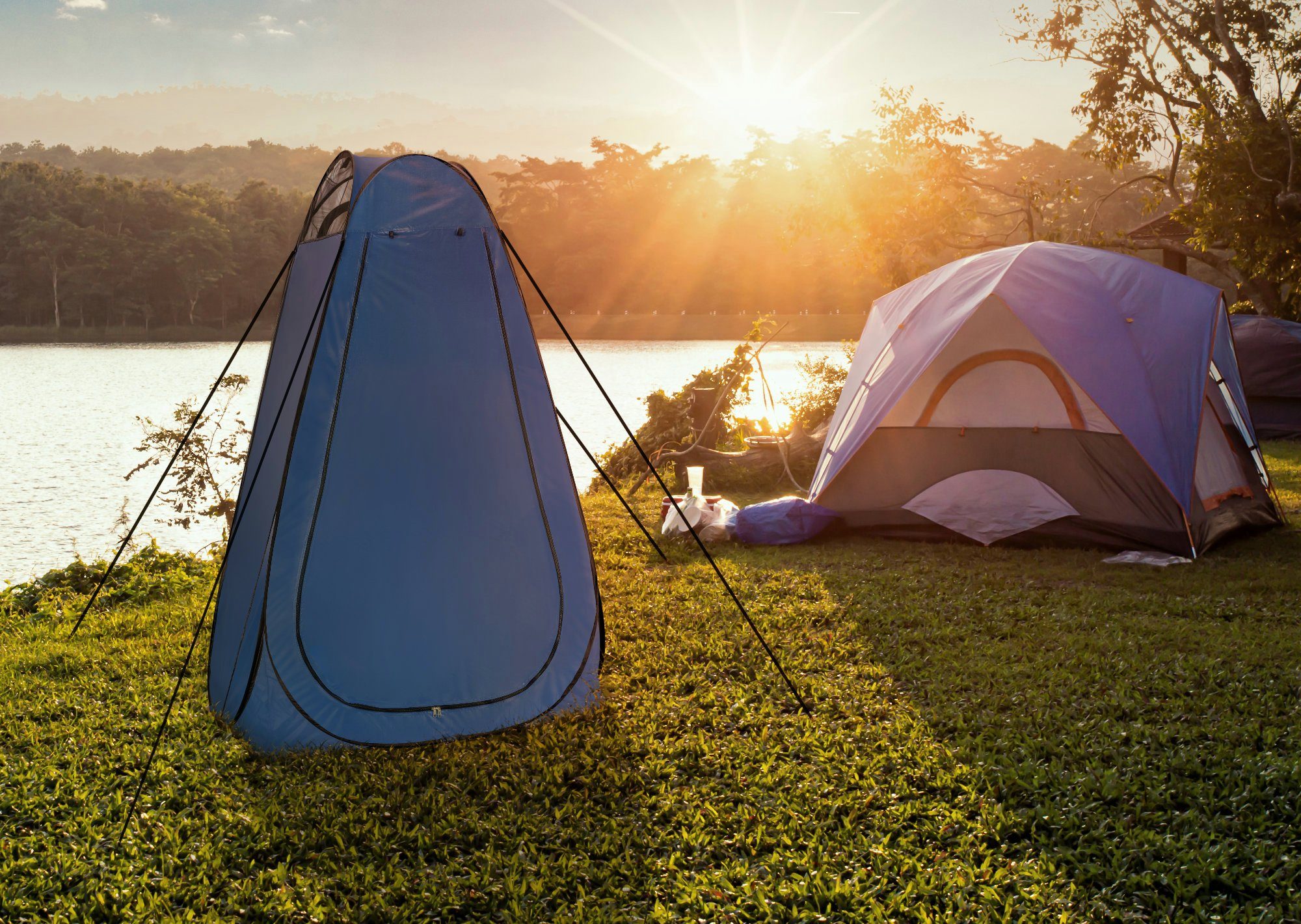 Stagecaptain Wurfzelt TZ-190 Quixie Pop-up Toilettenzelt, günstig online kaufen