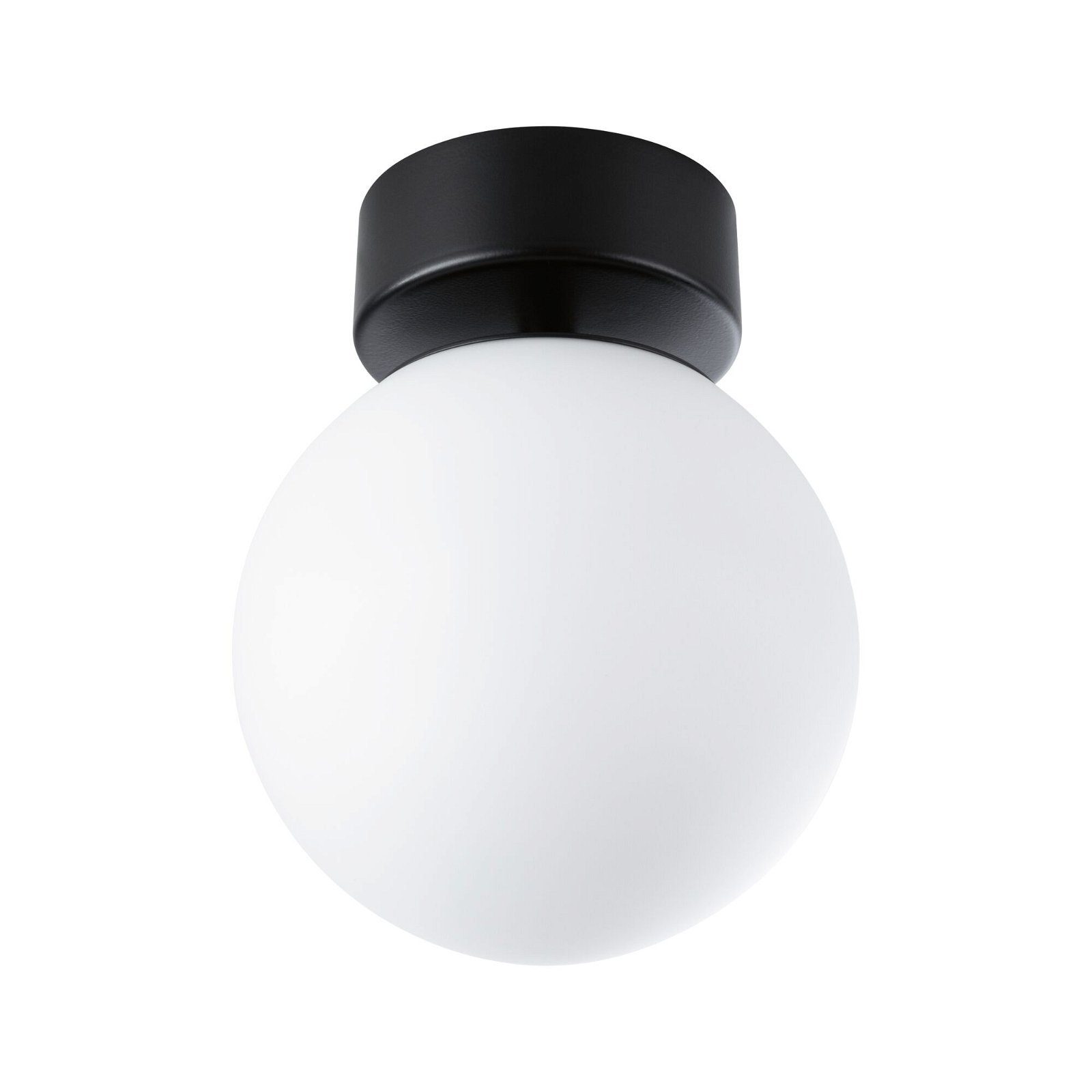 Paulmann LED Deckenleuchte Selection Bathroom Gove IP44 3000K 9W Satin, Glas/Metall, LED fest integriert, Warmweiß