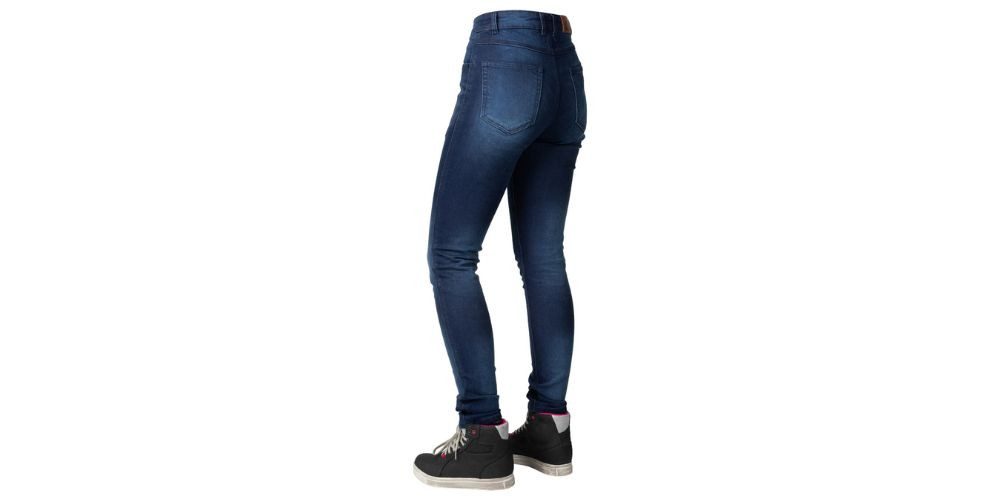 Bull-it Jeans Motorradhose Bull-it Icona II Damen Motorradjeans Knieprotektoren enthalten,wasserdicht