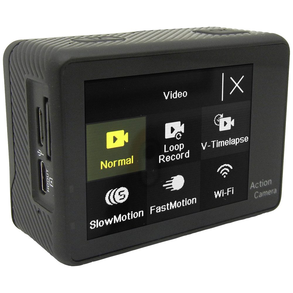 GoXtreme GoXtreme GoXtreme Vision Duo 4K Action Cam 4K, Dual-Display, Spritzwas Action Cam