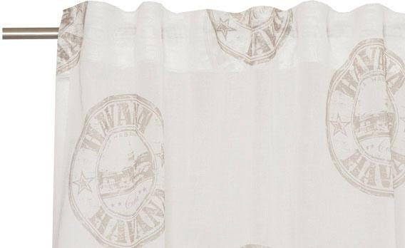 Esprit Vorhang Stamp (1 St), verdeckte Schlaufen, halbtransparent, Maßanfertigung