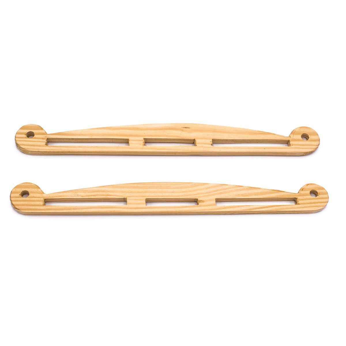 Pera Peris Ritter-Kostüm 1 Paar Wikinger Taschenbügel aus Holz 30cm