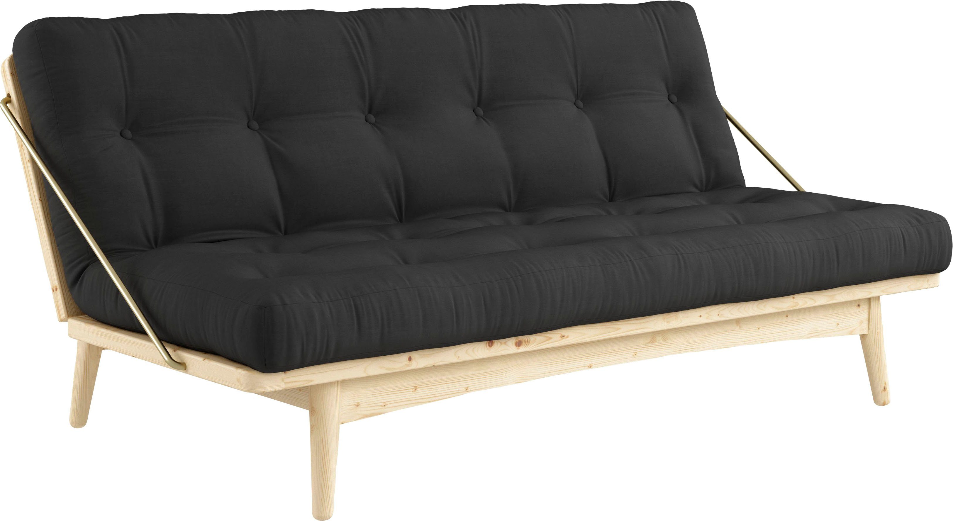 Karup Design Schlafsofa Folk, aus massiven Kiefernholz, inkl. Futonmatratze