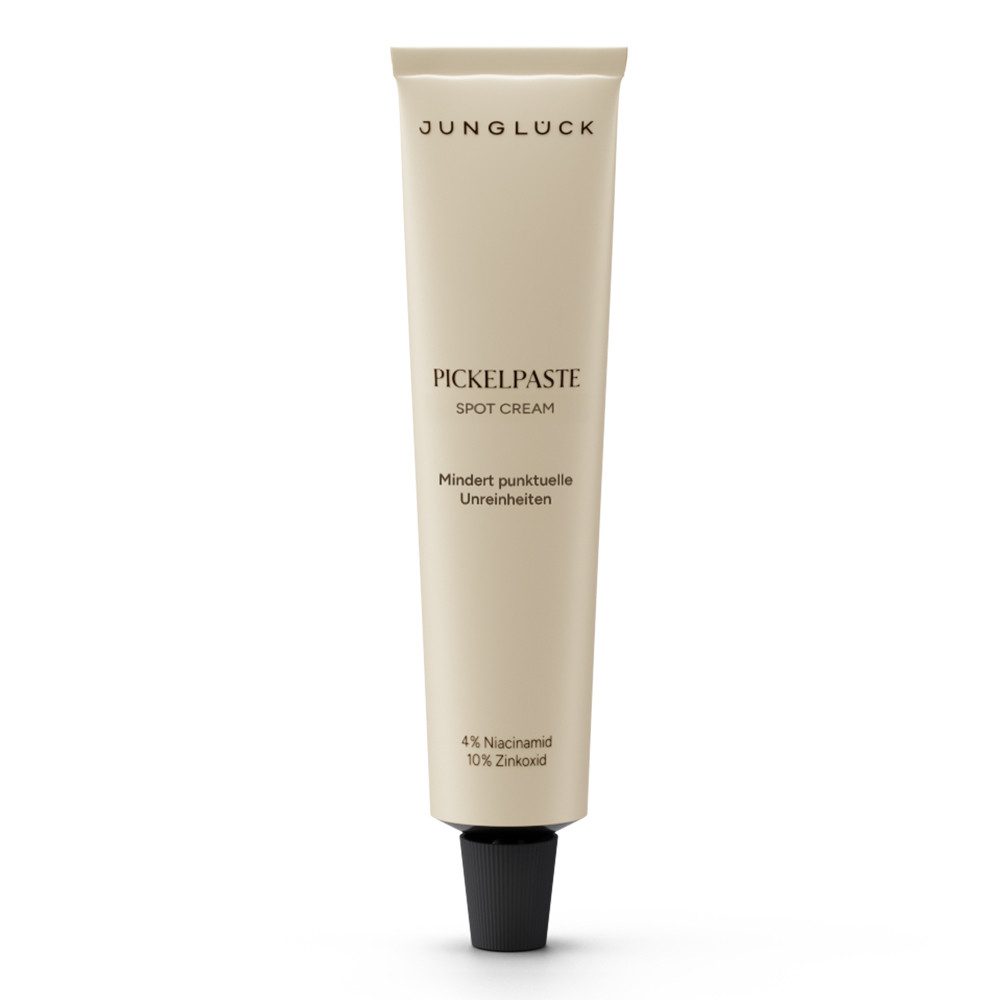 JUNGLÜCK Gesichtsreinigungsgel Pickelpaste - Anti Pickel Creme mit Zink, 1-tlg., Mindert punktuelle Unreinheiten