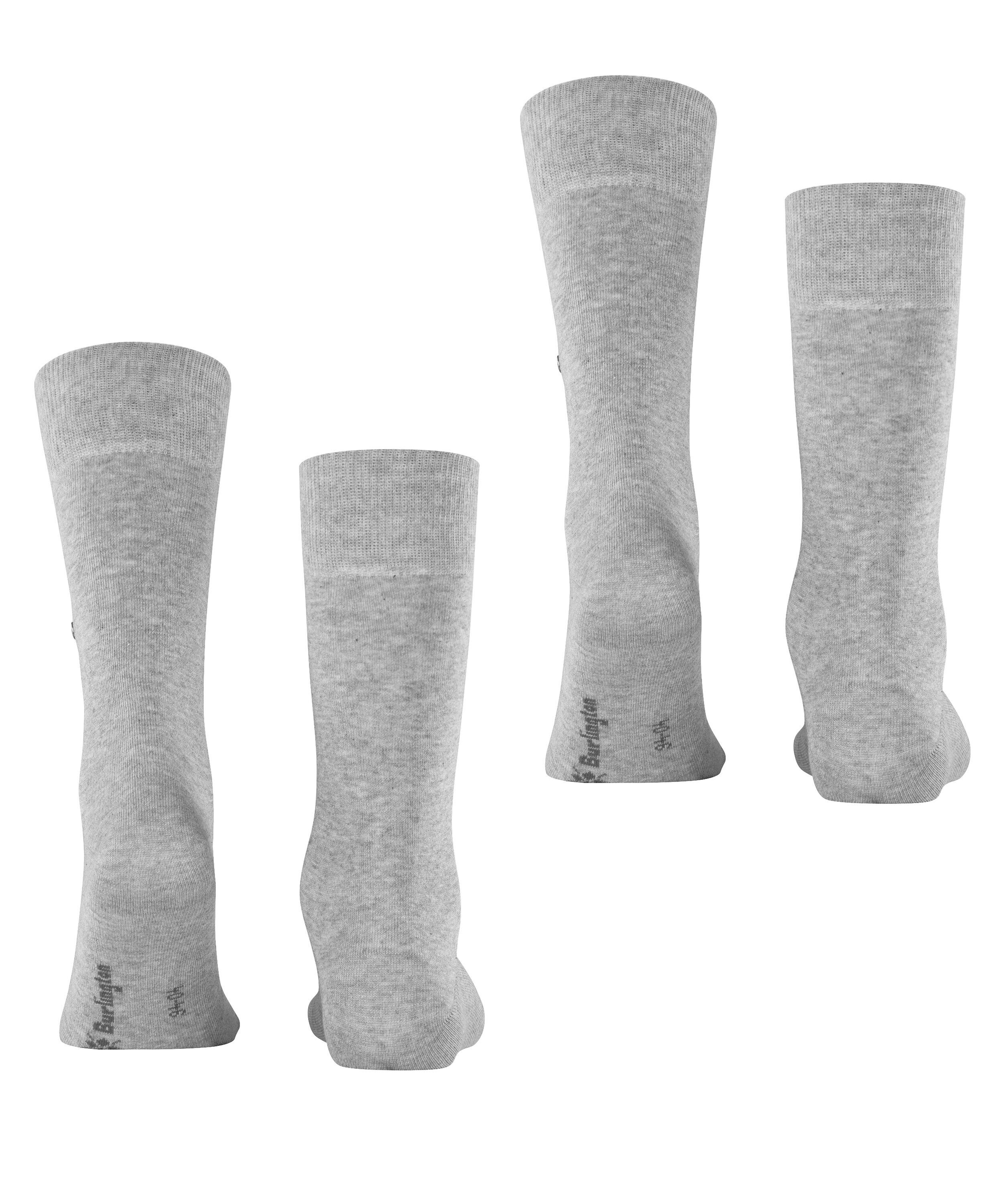 Burlington Socken Everyday 2-Pack Socken (2-Paar) aus weicher gekämmter Baumwolle