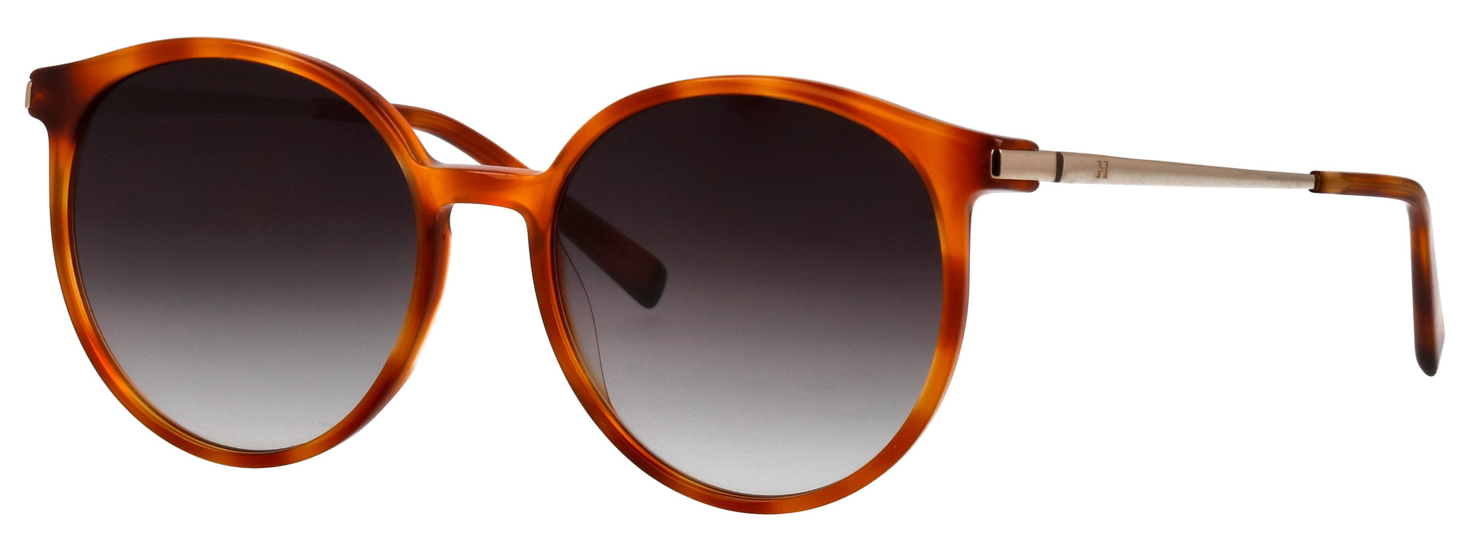 HUMPHREY´S eyewear Sonnenbrille Modell 585353 Form Panto, Logoschriftzug auf Bügel, Kombifassung