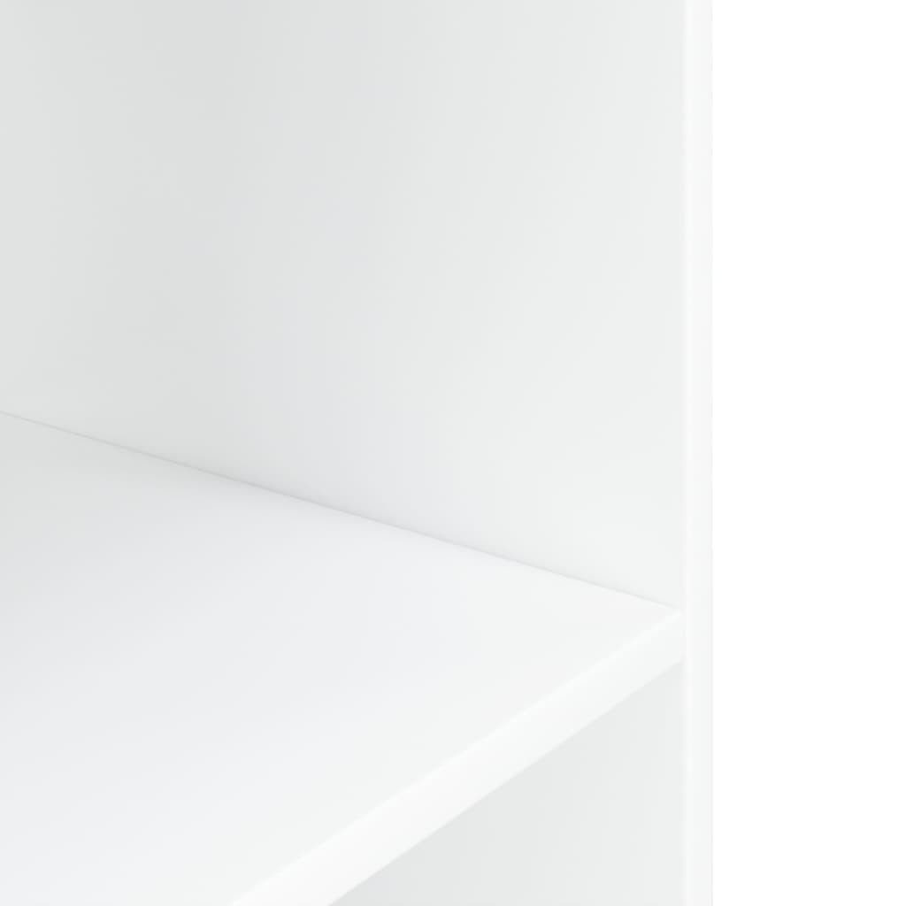 vidaXL Aquariumunterschrank Aquariumständer Weiß 75x36x72,5 cm Holzwerkstoff – Bild 5 von 5