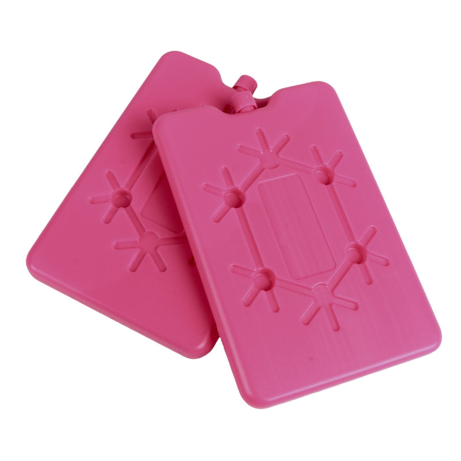 BURI Kühlakku Kühlakku 2x200ml flach Kühlkissen Kühlblöcke Kühlpads Kühlelemente