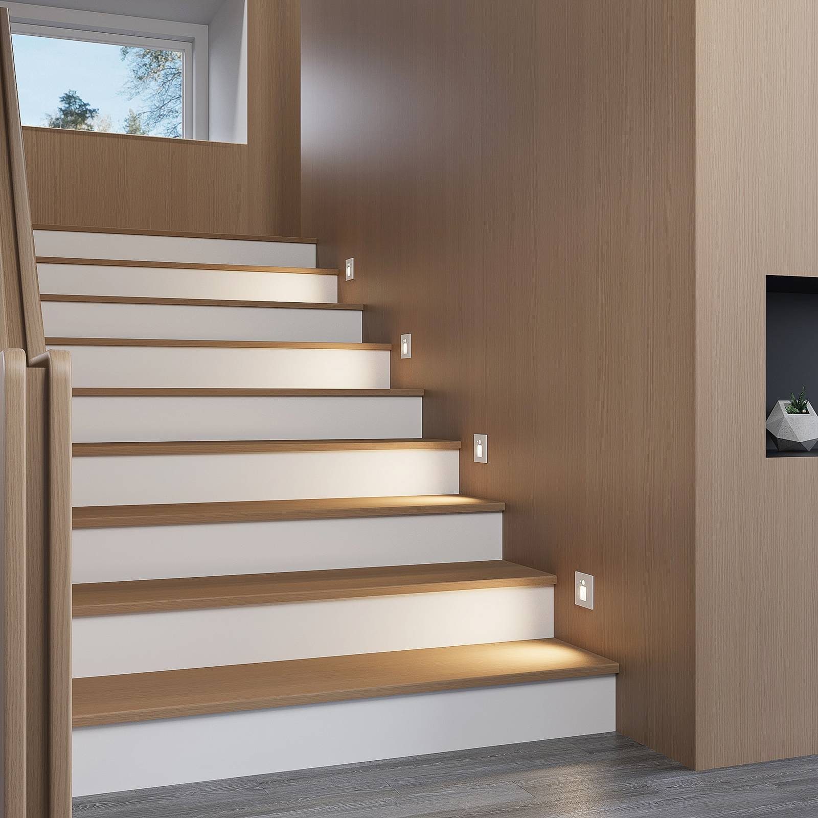 Arcchio Wandleuchte Neru, LED 2,3 W gesamt, warmweiß