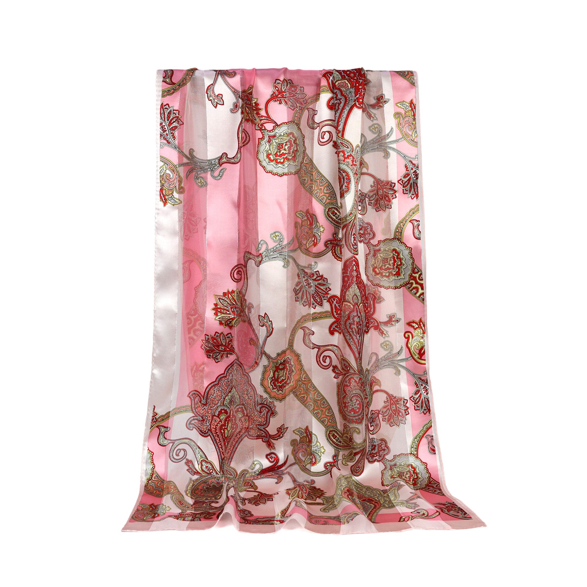 ZEBRO Modetuch Seiden Schal Berta